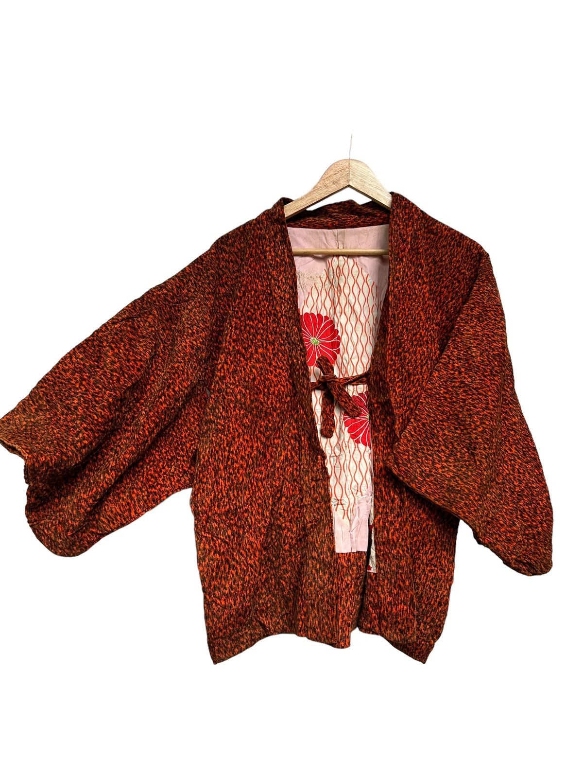 Japanese Brand × Kapital × Vintage Leopard Vintage Kimono Orange Rare design 🎌☠️ Size US M / EU 48-50 / 2 - 3 Thumbnail