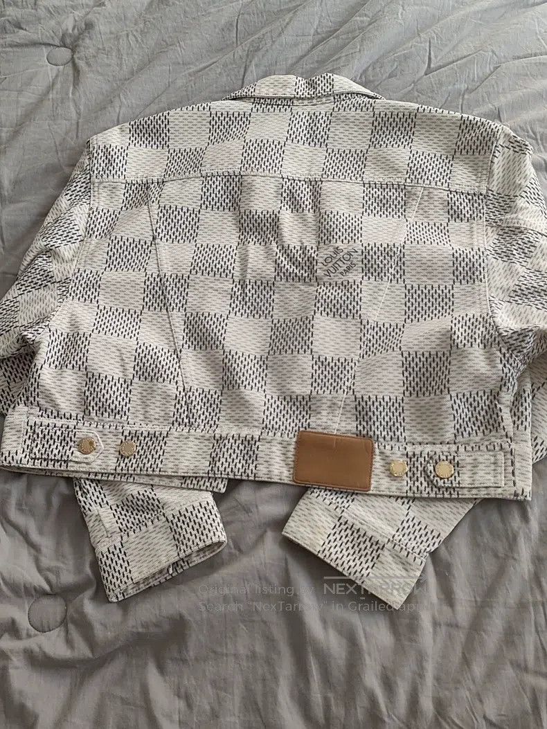 Louis Vuitton Louis Vuitton Cropped denim jacket Size XS / US 0-2 / IT 36-38 - 4 Thumbnail