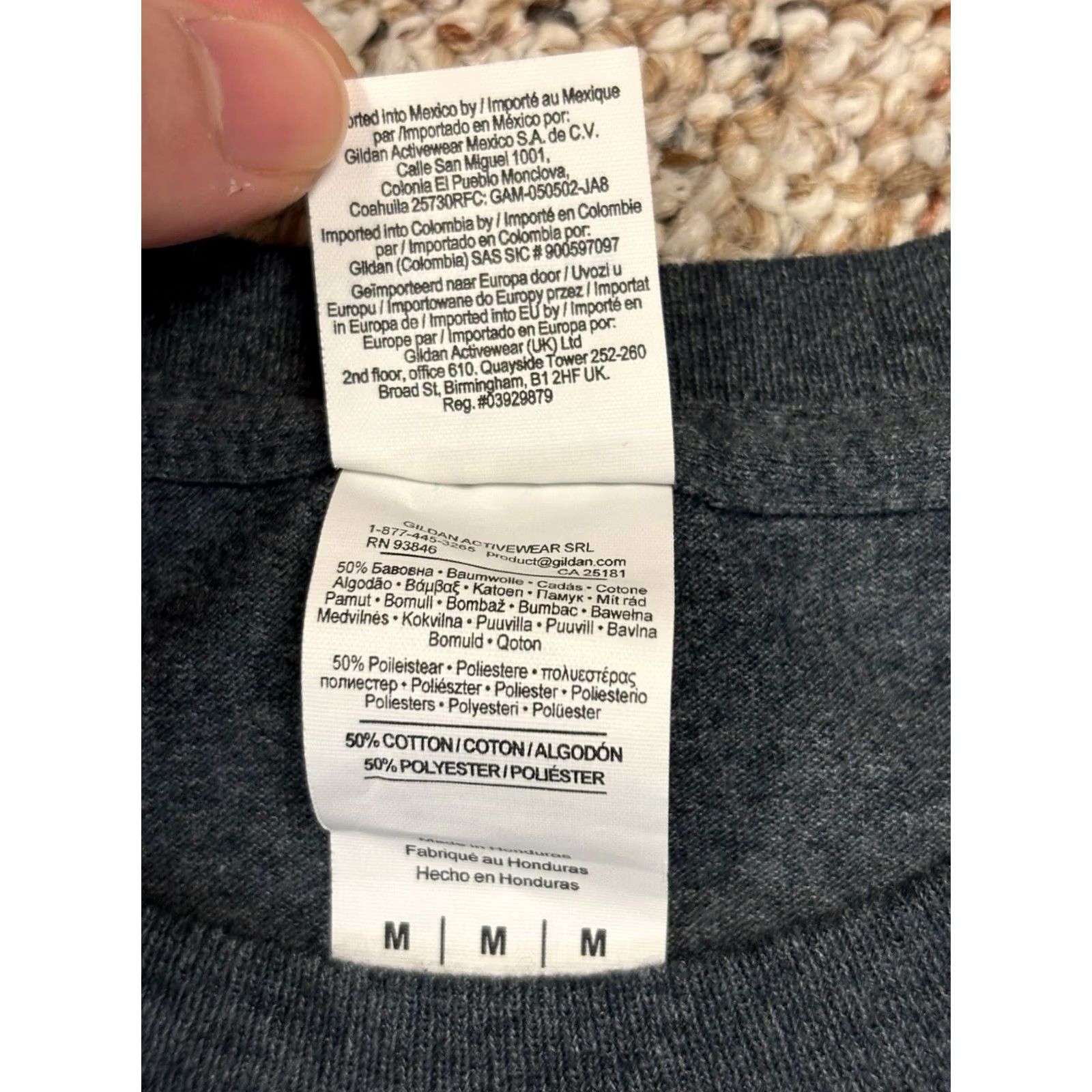Gildan Gildan Graphic T Shirt Grey Adult M Thats A Horrible Idea What Time Bold White Letters Unisex Adults Short Sleeve Round Neck Cotton Blend Size US M / EU 48-50 / 2 - 4 Thumbnail