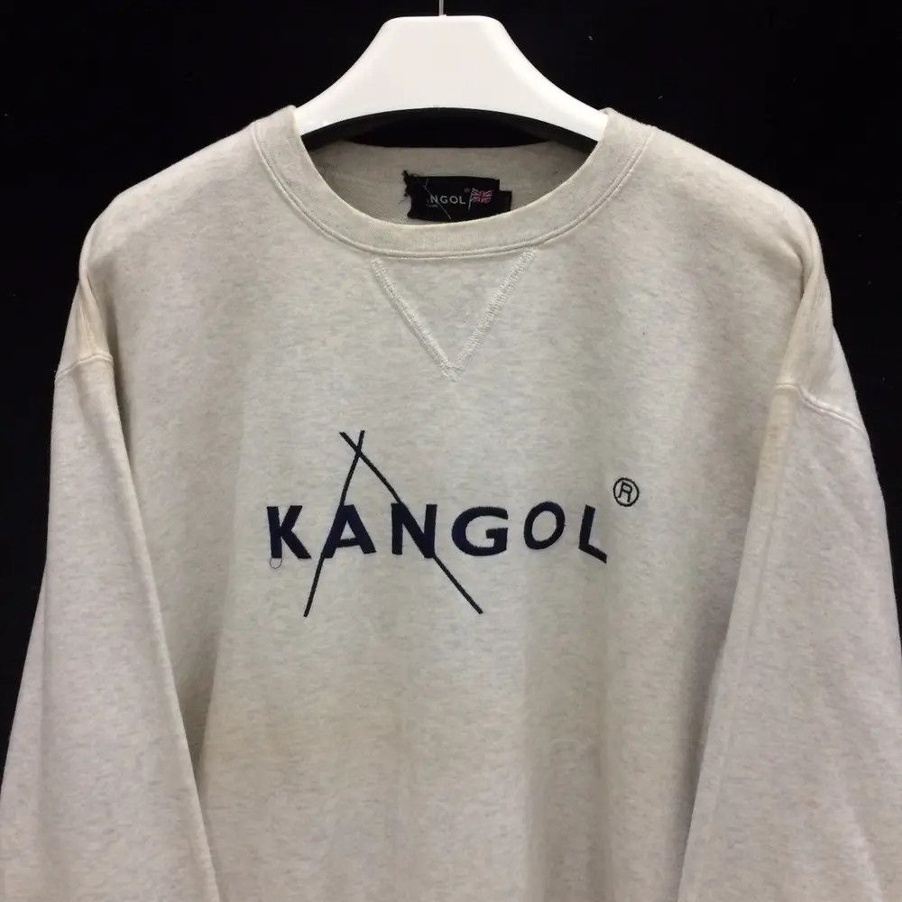 Kangol × Vintage Kangol Spell Out Sweatshirt Size US L / EU 52-54 / 3 - 2 Thumbnail