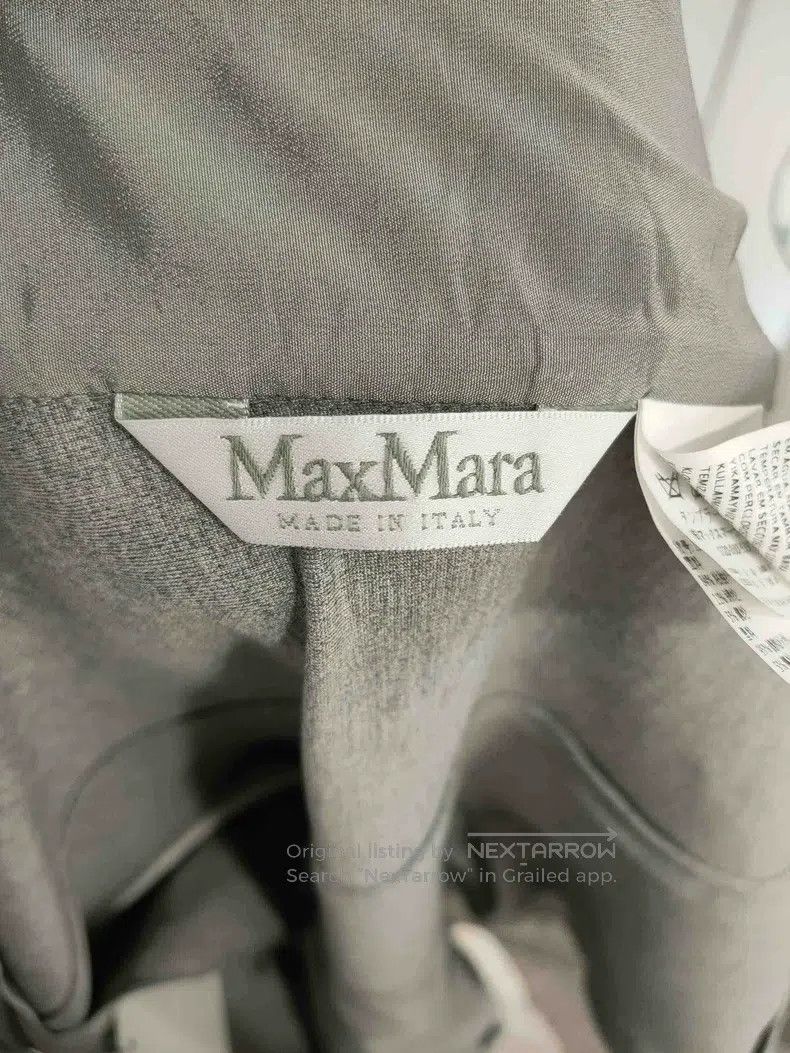 Max Mara Max Mara Solid Color Double-Breasted Long Sleeve Jacket Size XXS / US 00 / IT 34 - 3 Thumbnail