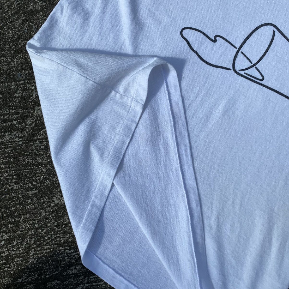 Zucca ZUCCA Crewneck T-Shirt with Black Logo Print on Front Size US L / EU 52-54 / 3 - 14 Thumbnail