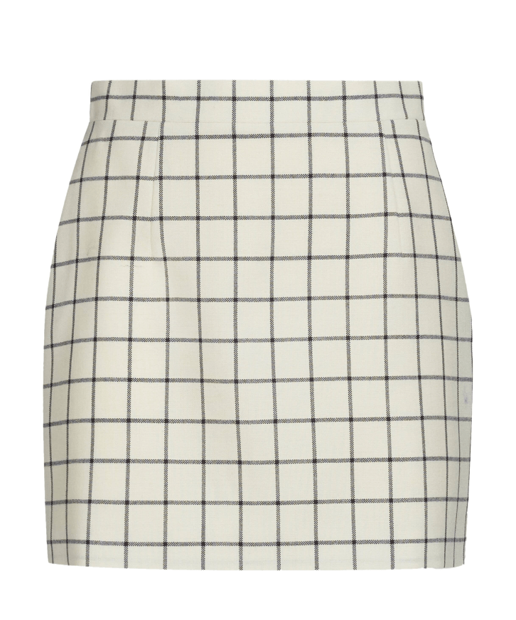 Marni BNWT AW23 MARNI WOOL CHECK MINI SKIRT 42 Size 28" / US 6 / IT 42 - 10 Thumbnail