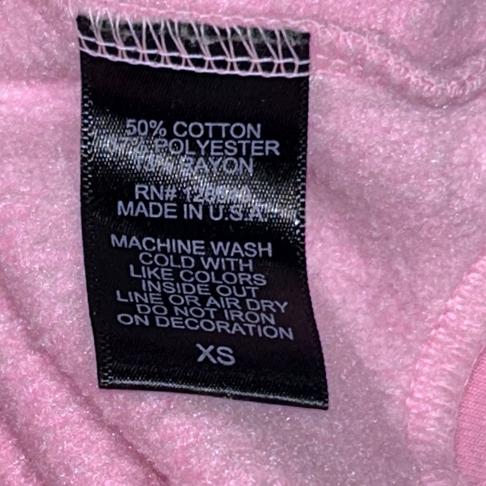 Aviator Nation VINTAGE Aviator Nation Ninja Pullover Hoodie Long Sleeve Womens XS Pink Logo Pockets All Seasons Hooded Regular Fit Pullover Size XS / US 0-2 / IT 36-38 - 5 Thumbnail