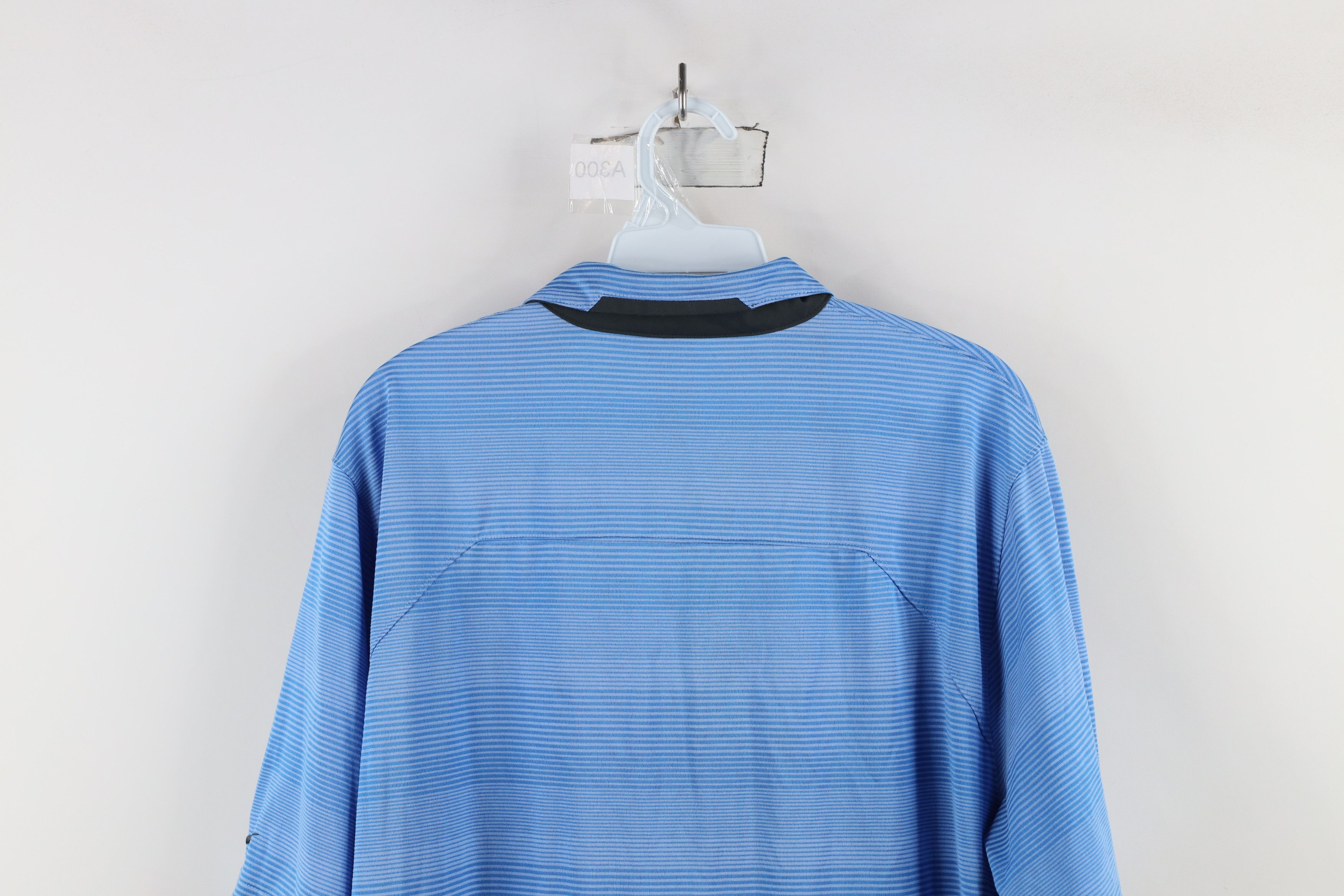 Nike × Vintage Nike Issued United States Paralympic Team Striped Polo Shirt Size US L / EU 52-54 / 3 - 12 Thumbnail