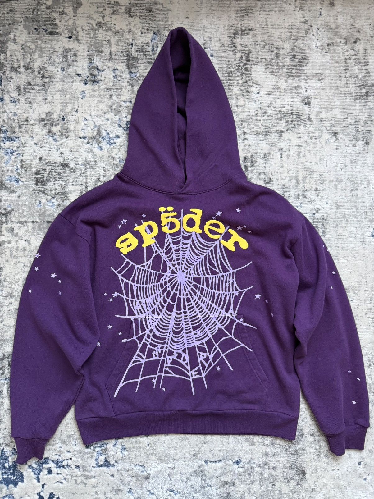 Sp5der SP5DER Star OG Web V2 Sweatsuit Hoodie Sweatpants | Grailed