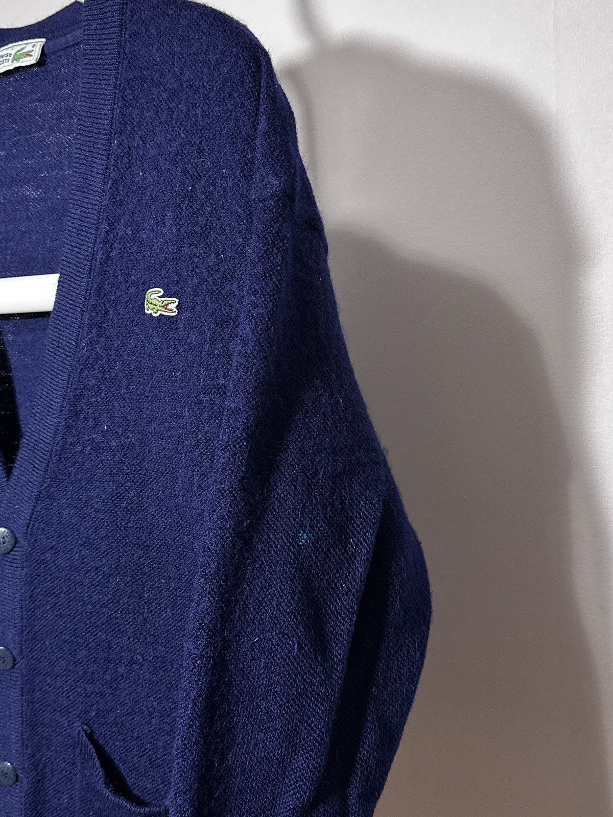 Lacoste Lacoste Chemise Vintage Cardigan Button Sweater Knitted Size US S / EU 44-46 / 1 - 7 Thumbnail