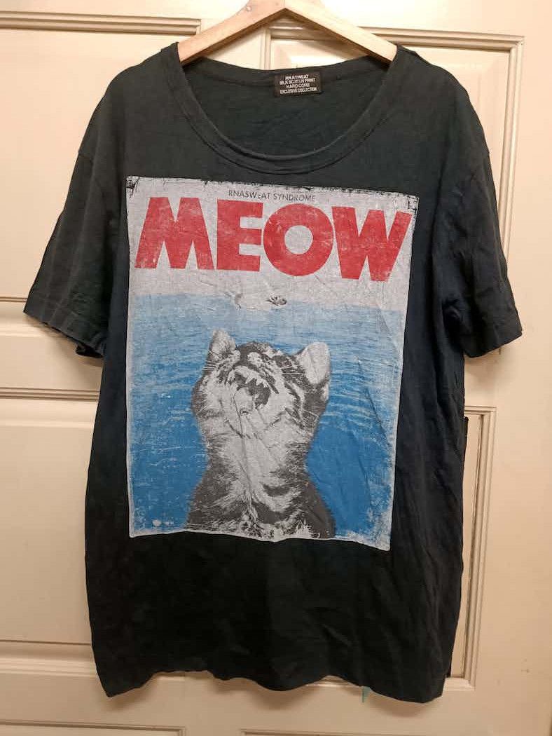 Japanese Brand × Seditionaries vintage t shirt punk rnasweat meow Size US L / EU 52-54 / 3 - 1 Thumbnail
