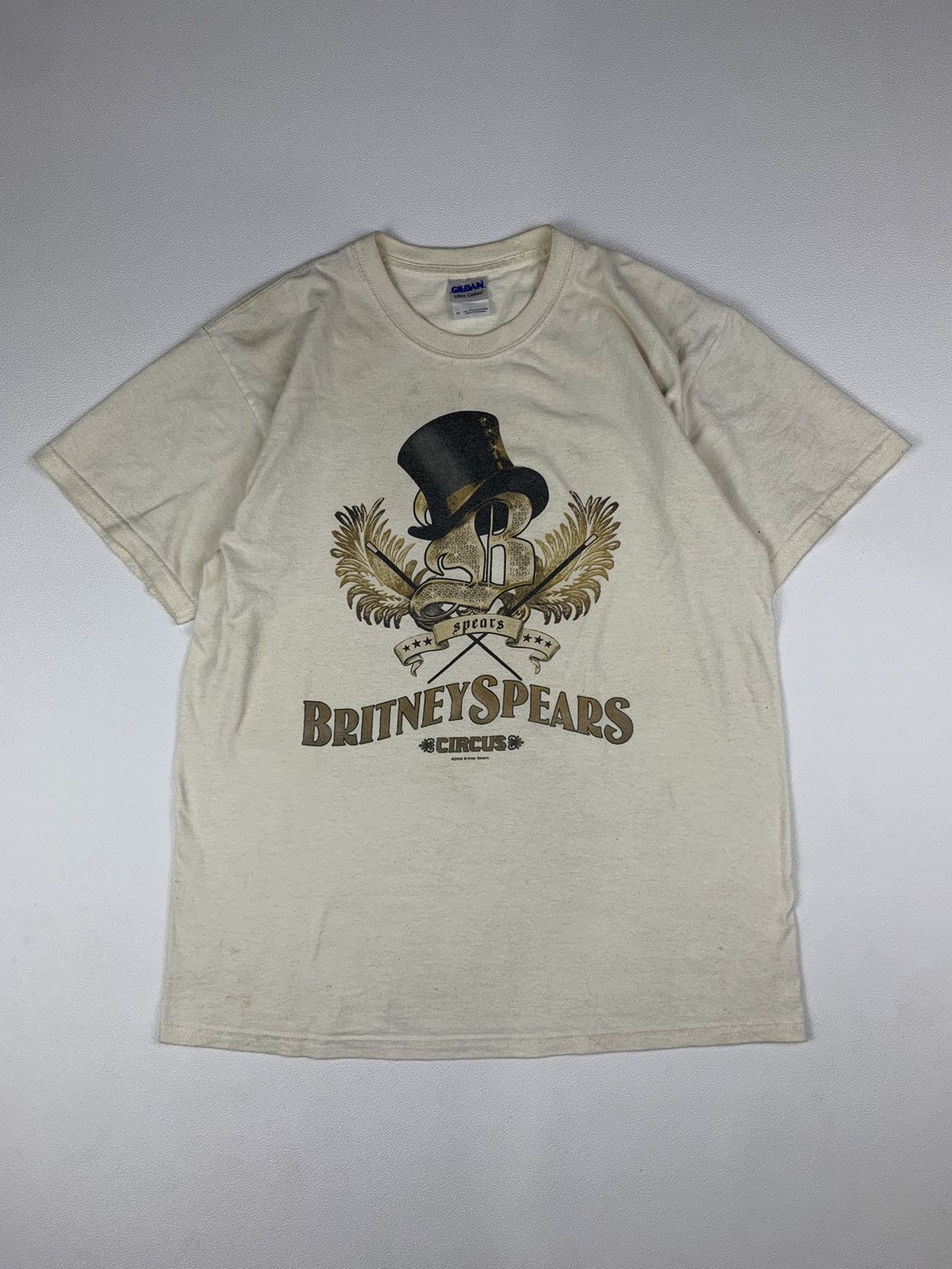 Band Tees × Vintage Britney Spears Tshirt Circus tour 2009 | Grailed