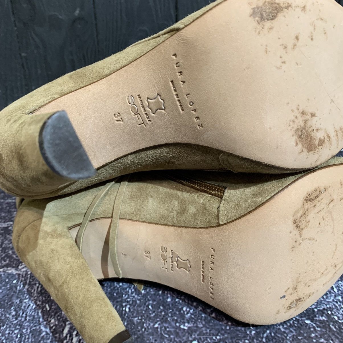 Other PURA LOPEZ SUEDE ANKLE HEELS SIZE 37 Isabel Marant Style Size US 7 / IT 37 - 13 Thumbnail