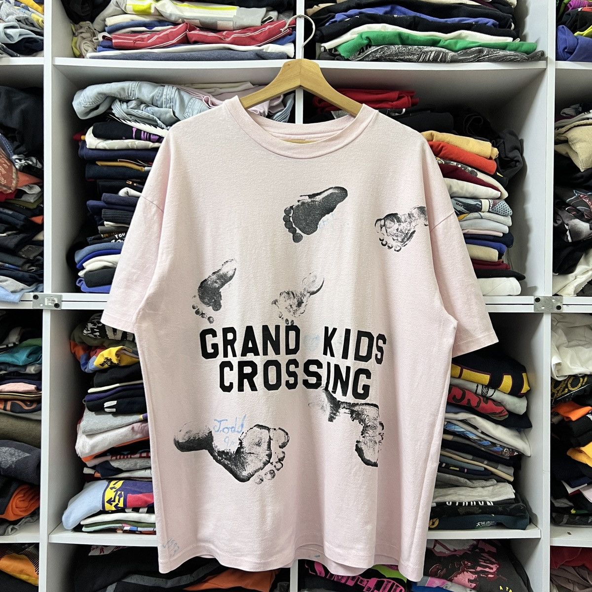 Vintage VTG GRAND KIDS CROSSING TEE Size US XL / EU 56 / 4 - 1 Thumbnail