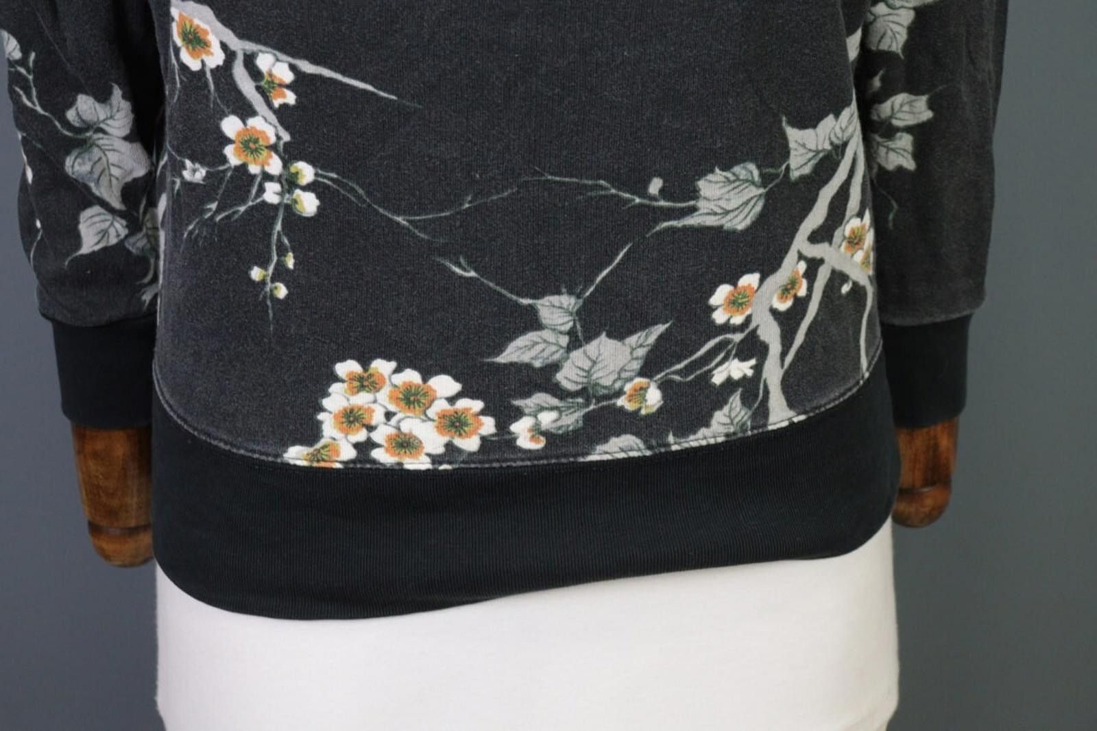 Denim & Supply Ralph Lauren Denim & Supply Ralph Lauren Gray Floral Knit Sweater Size XS Size XS / US 0-2 / IT 36-38 - 5 Thumbnail