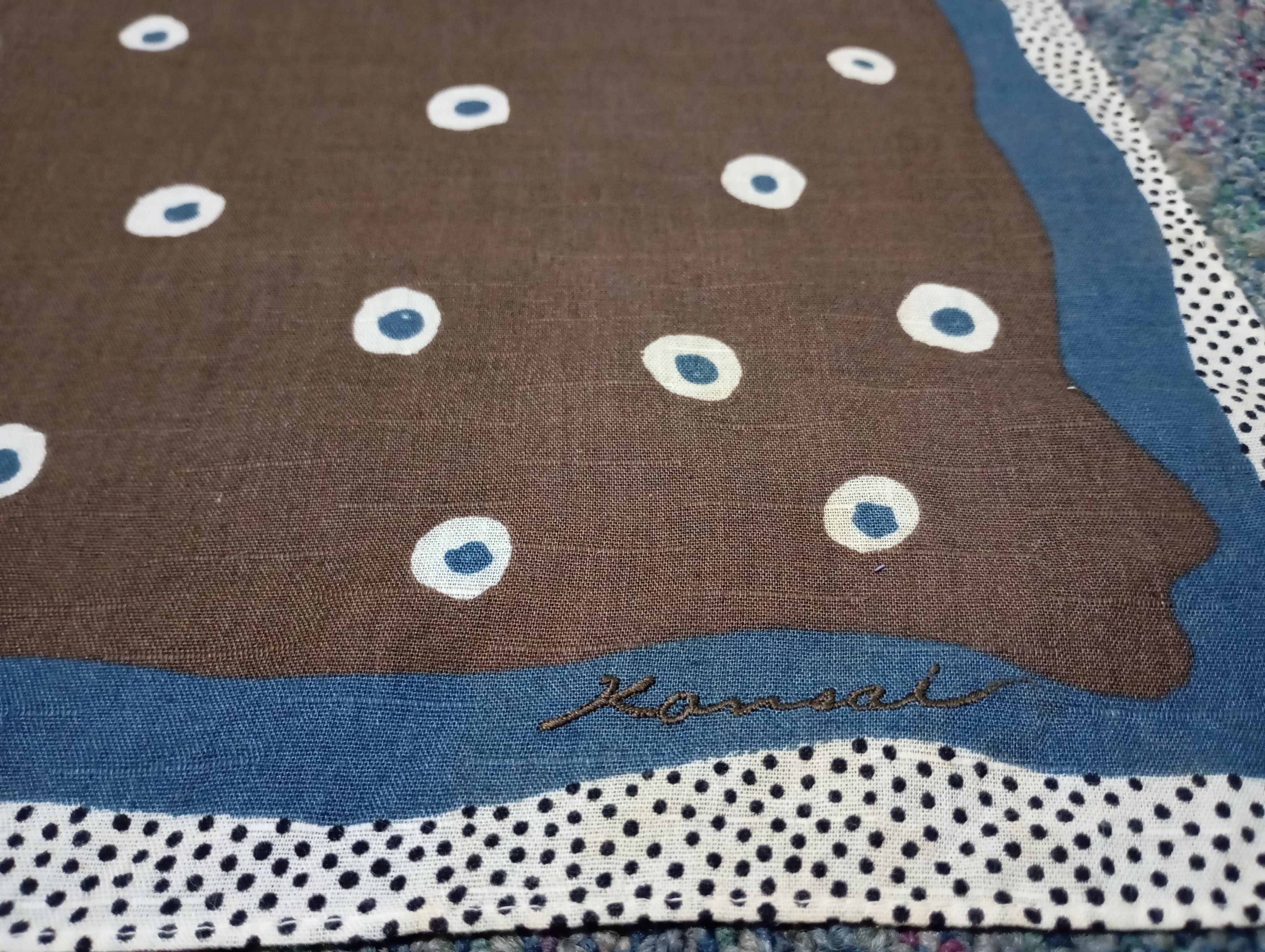 Japanese Brand × Kansai Yamamoto Kansai Yamamoto Handkerchief Pocketsquare Size ONE SIZE - 2 Thumbnail