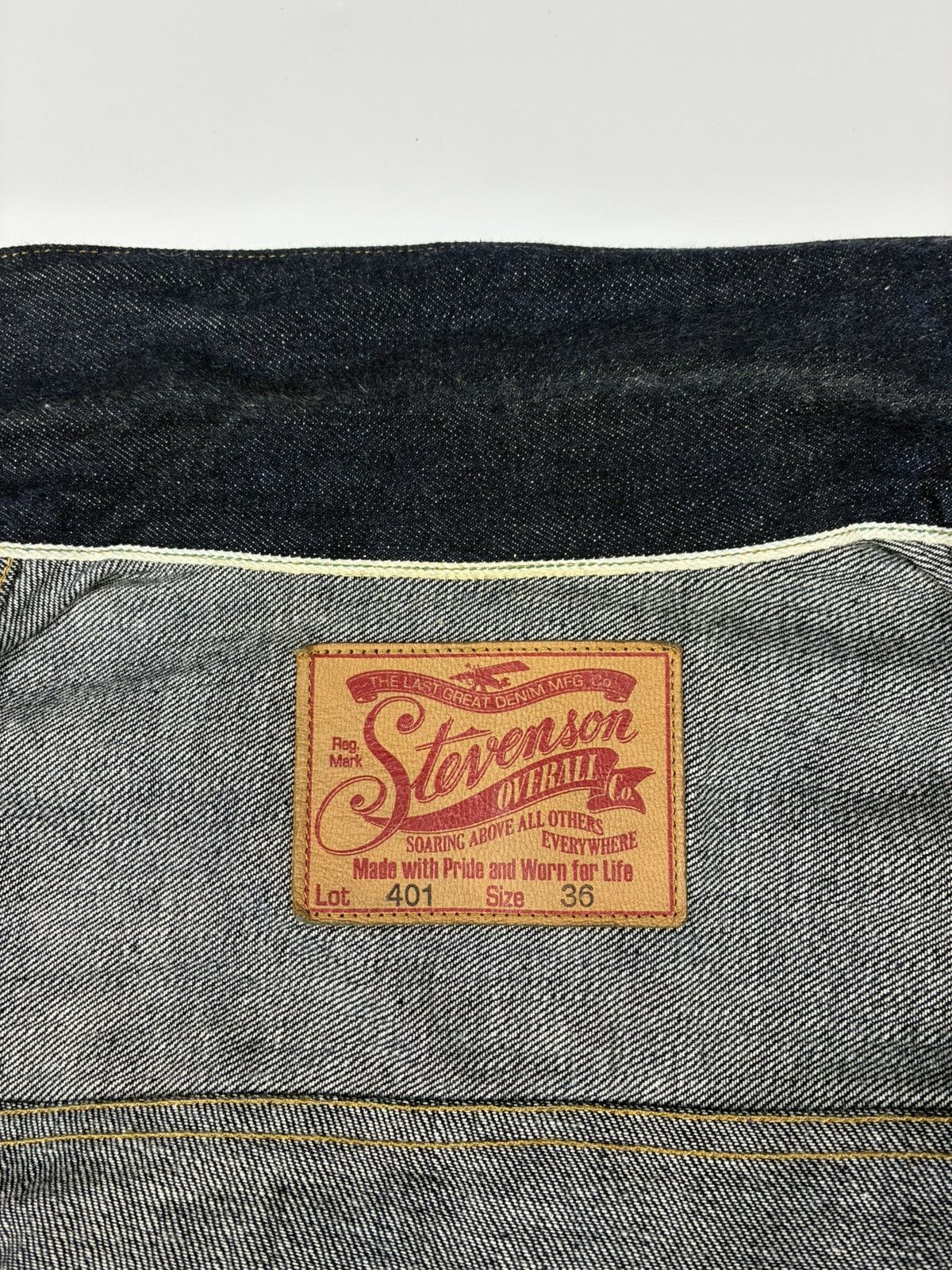 Stevenson Overall Co. Stevenson Overall Co. Lot 401 Denim Jacket Size US S / EU 44-46 / 1 - 8 Thumbnail