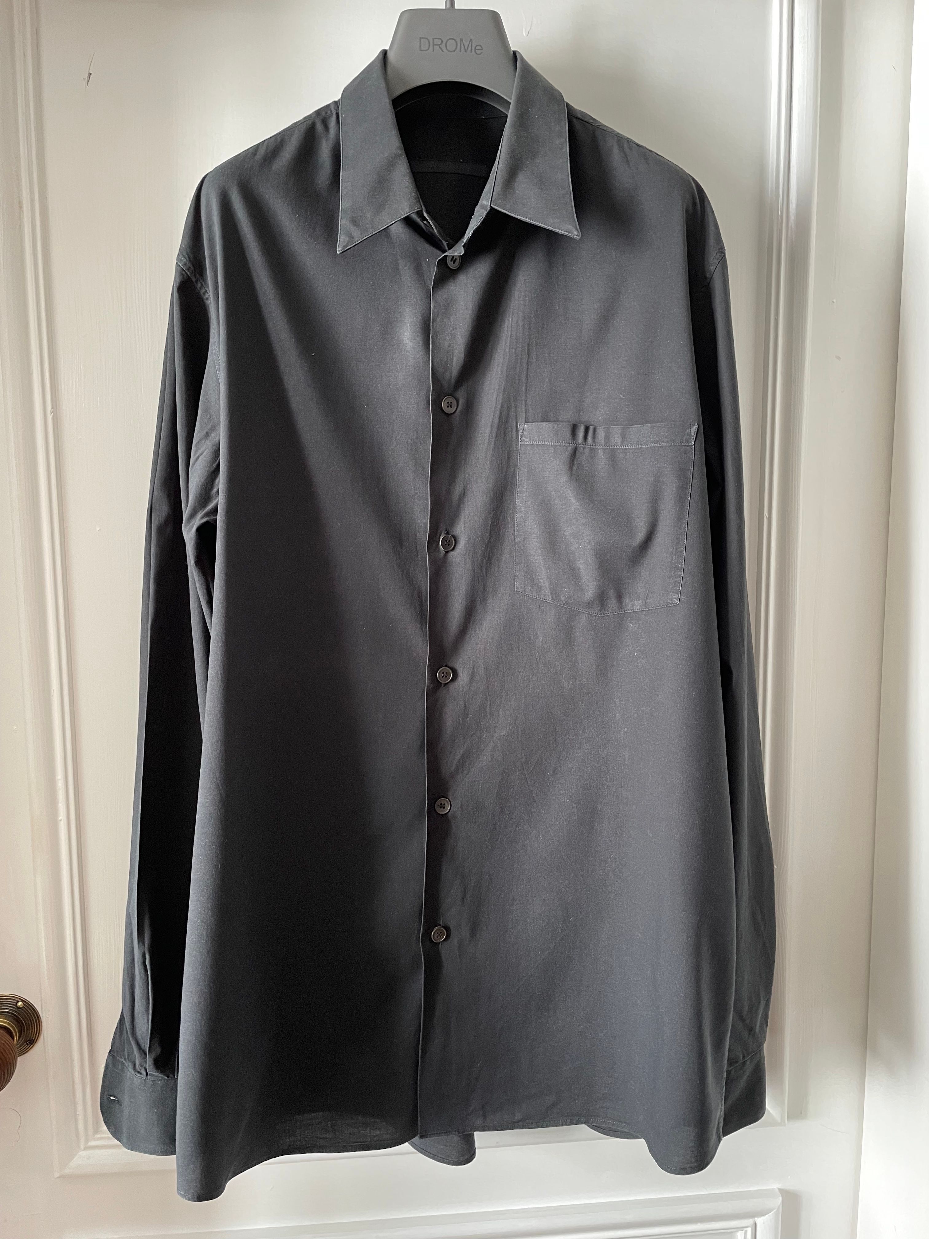 Pre-owned Helmut Lang X Vintage Helmut Lang Vintage Shirt Size 41-(16) Very Soft Material In Mix