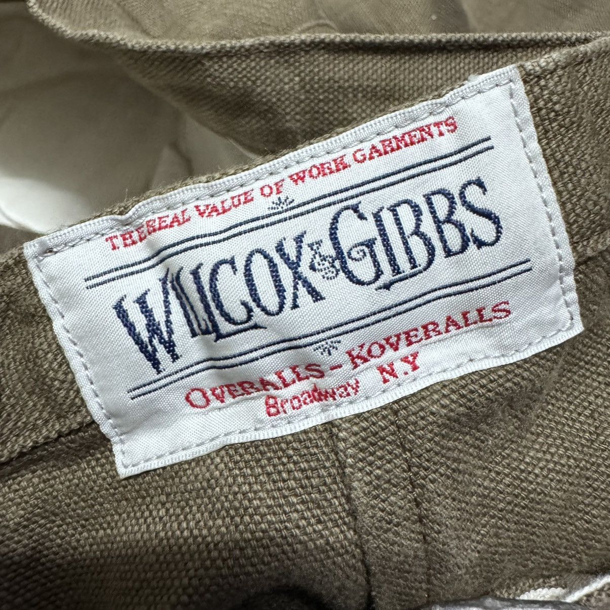 Vintage Willcox & Gibbs Duck Canvas Work Pants Size US 34 / EU 50 - 21 Thumbnail