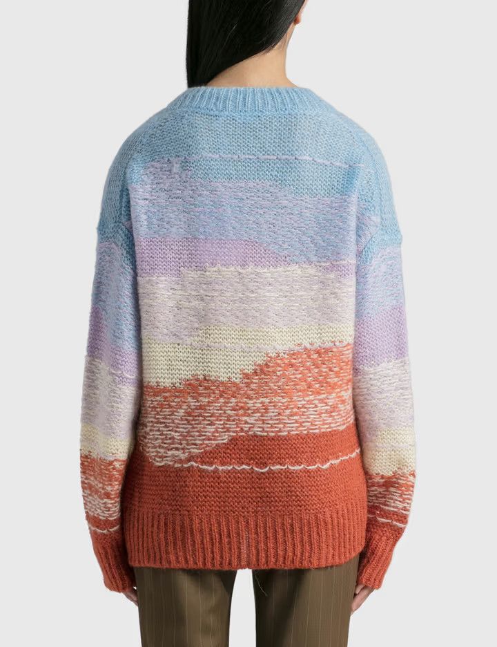 Acne Studios o1y0725 V-neck Sweater in Multicolor Size XXS / US 00 / IT 34 - 3 Thumbnail