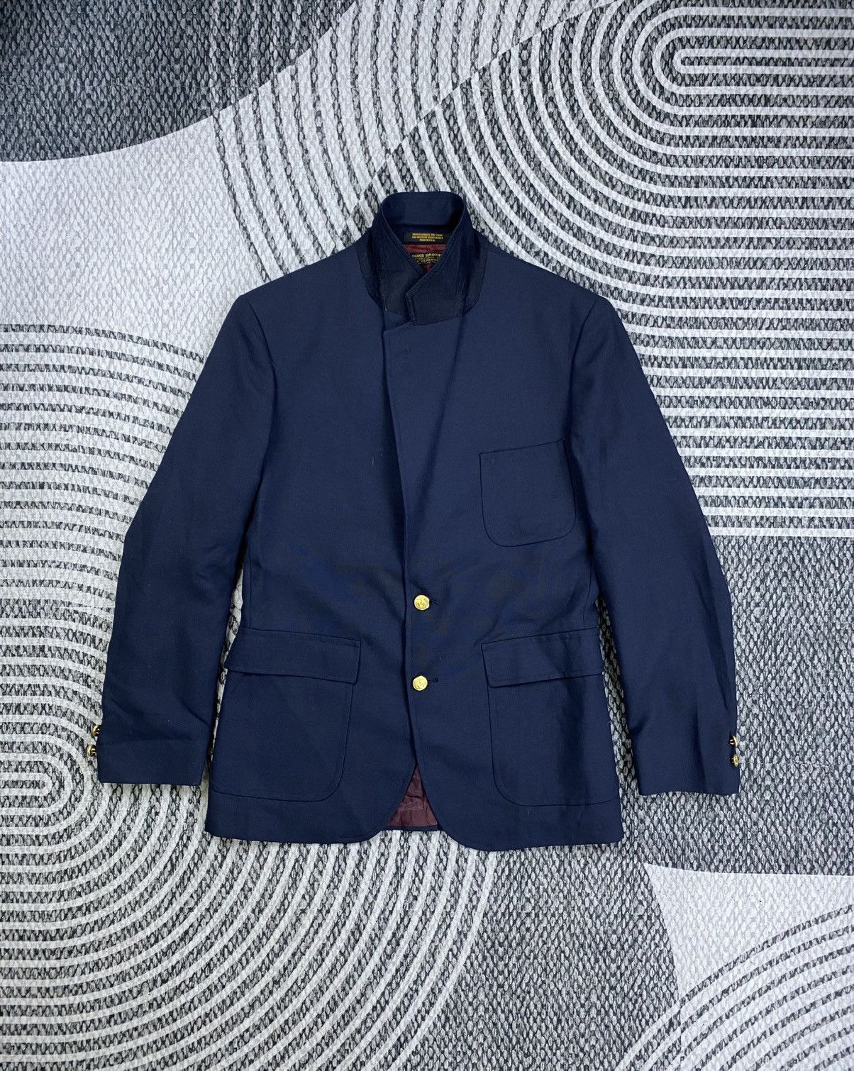 Brooks Brothers Vtg Brook Brothers Navy Color Double Button Blazer Jacket Size US M / EU 48-50 / 2 - 5 Thumbnail