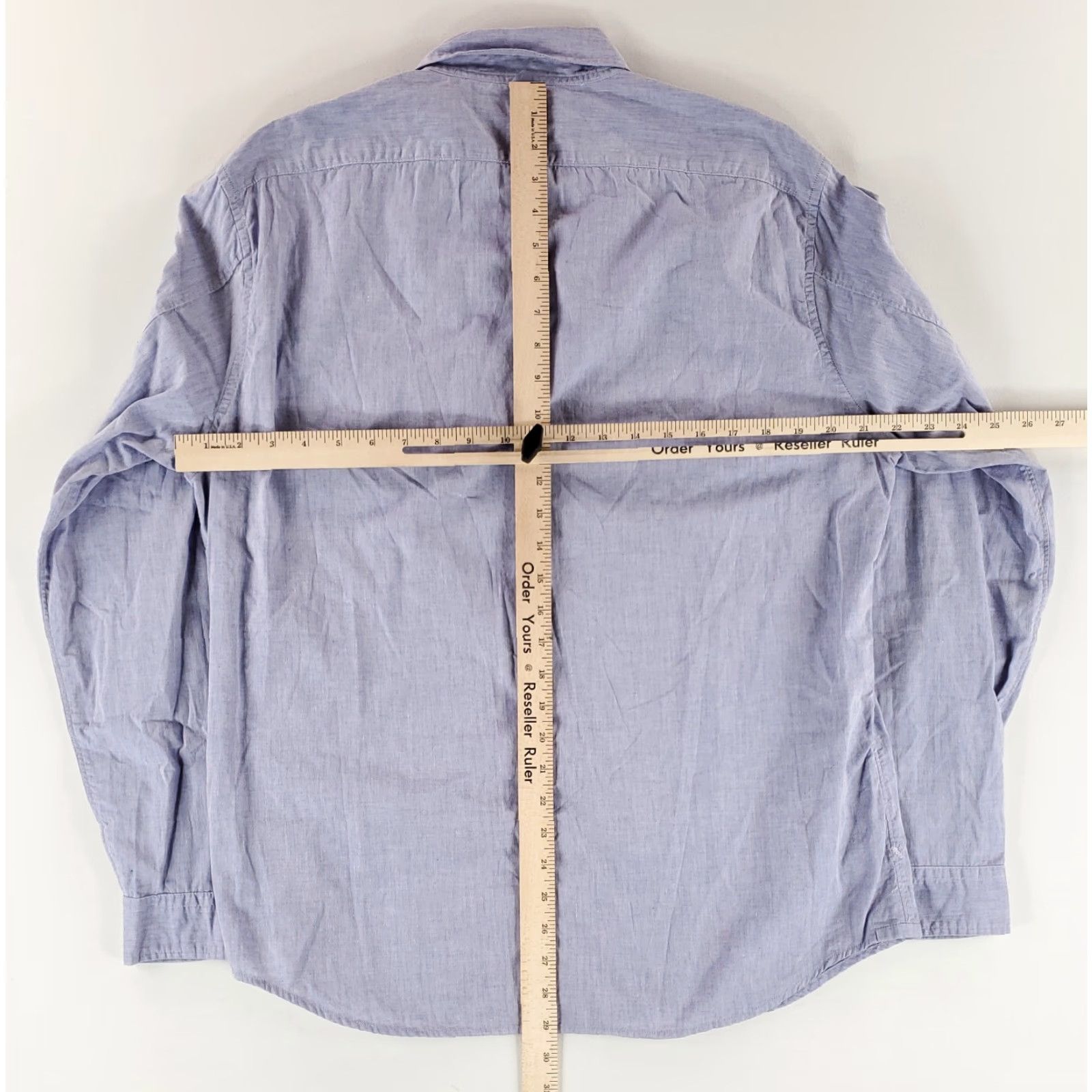 Alex Mill Alex Mill Button Up Shirt Blue Long Sleeve Mens L Size US L / EU 52-54 / 3 - 7 Thumbnail