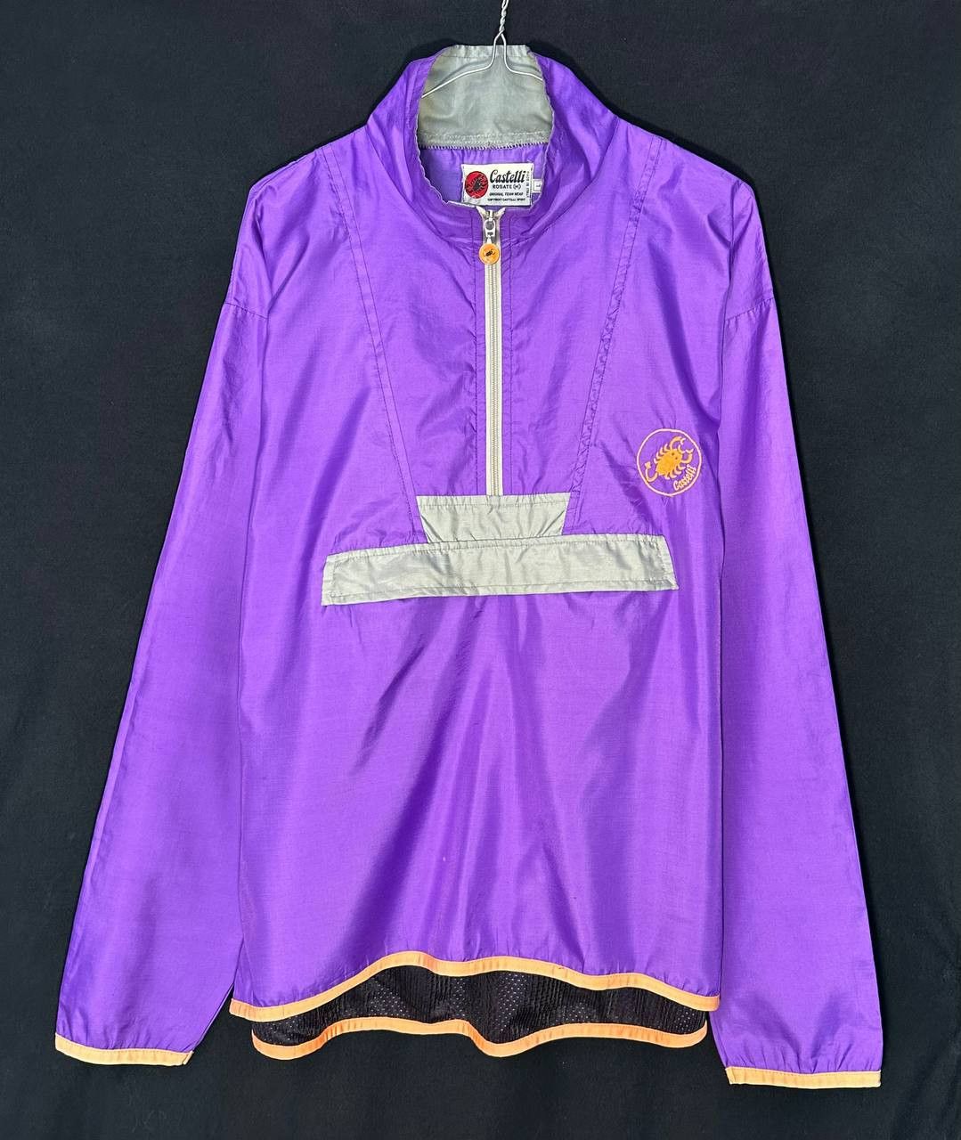 Vintage Castelli Rosate Cycling Jacket vintage Windbreaker anorak Size US L / EU 52-54 / 3 - 1 Thumbnail