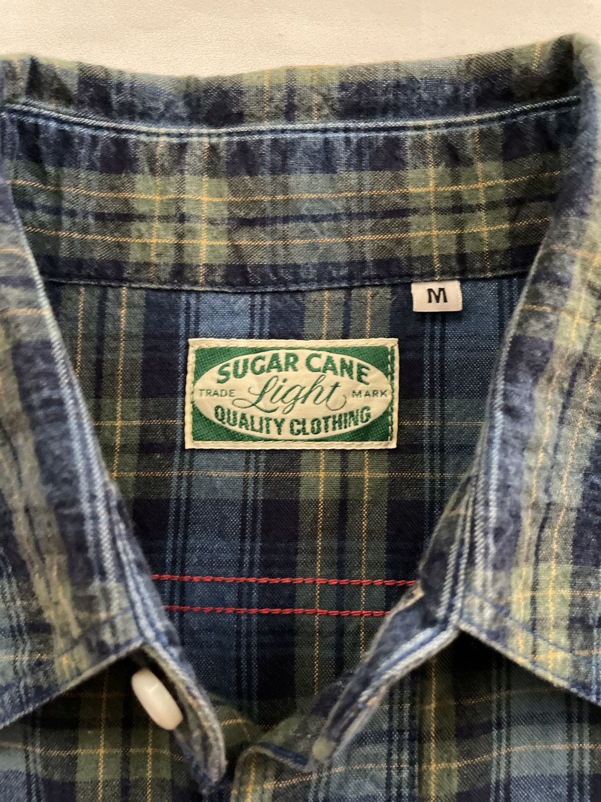 Sugar Cane Sugar Cane Toyo Enterprise Plaid Flannel Long Sleeve Size US M / EU 48-50 / 2 - 6 Thumbnail