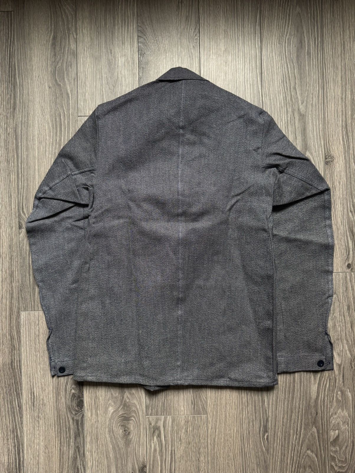 Le Laboureur Vintage French Workwear Utility Chore Sanfor Marsum Jacket Size US S / EU 44-46 / 1 - 8 Thumbnail