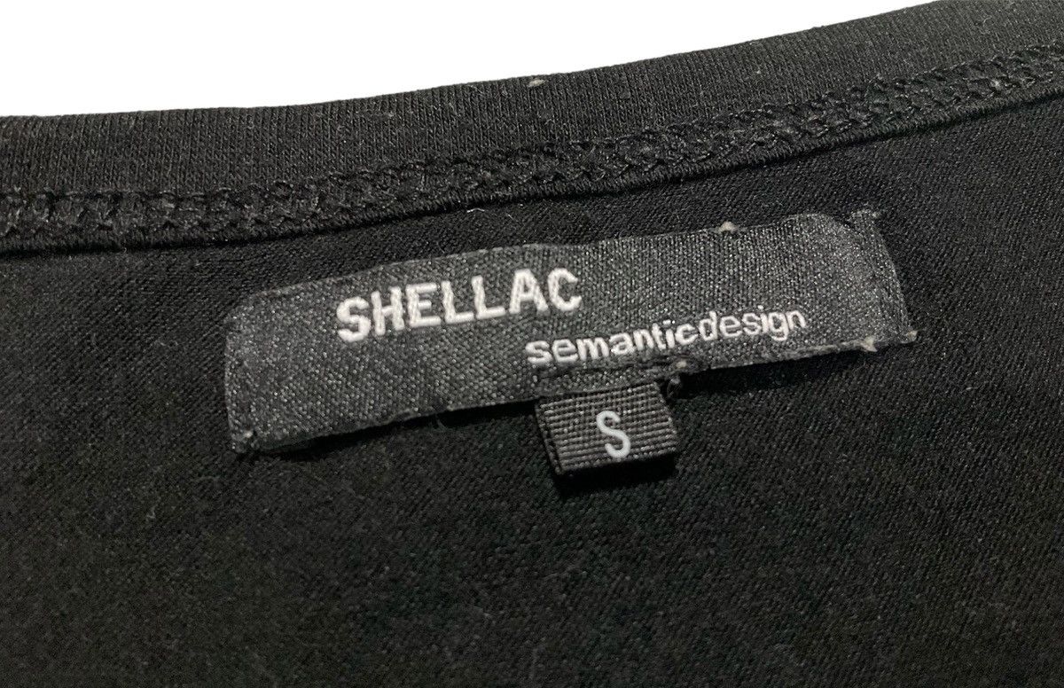 Japanese Brand × Shellac × semanticdesign 🔥 Shellac X Semantic Design Asymmetrical Raw Stitch Shirt Size US S / EU 44-46 / 1 - 6 Thumbnail
