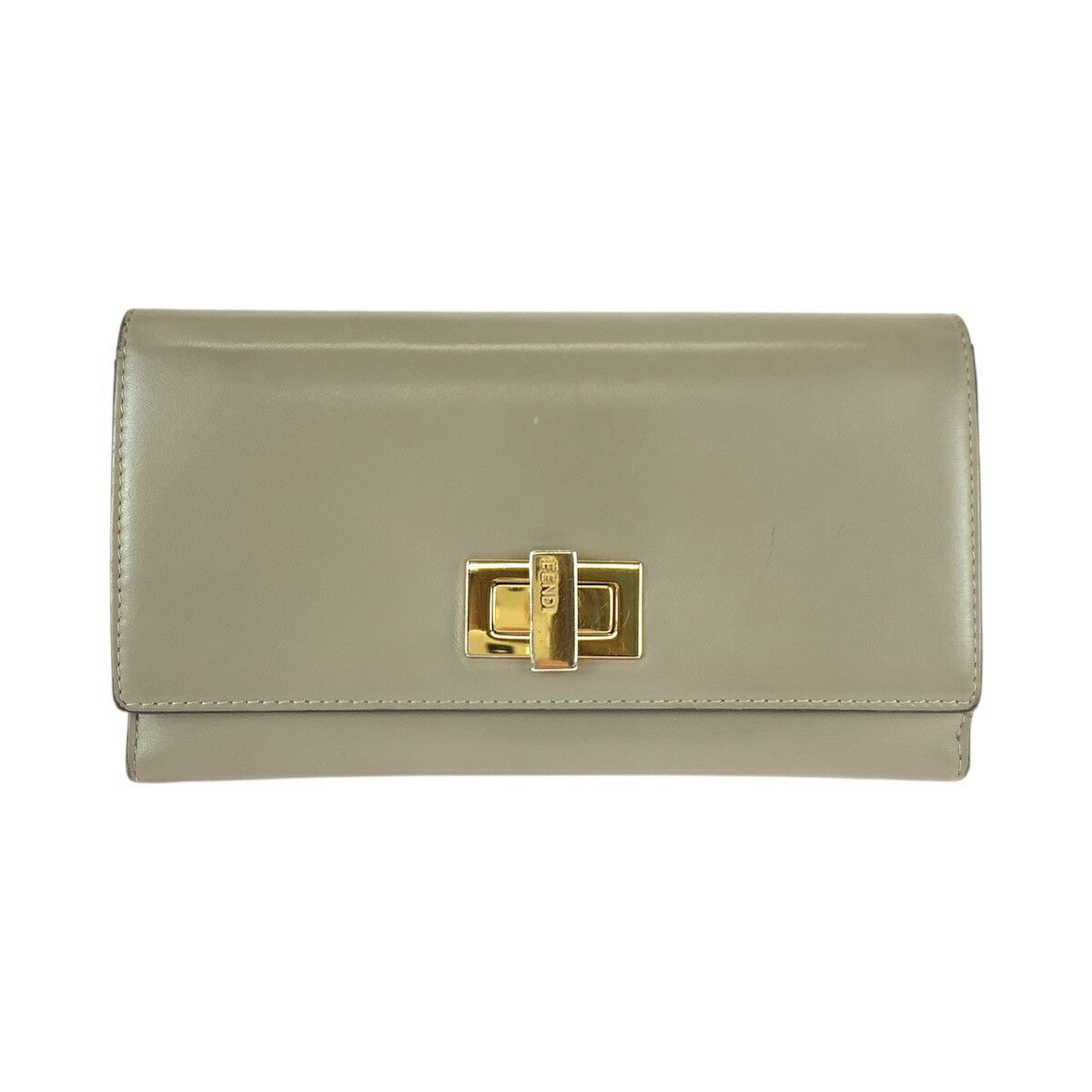 Fendi Fendi Fendi Peekaboo Leather Long Wallet Leather Long Wallet 8M0308 DUTY FREE for USA Size ONE SIZE - 1 Thumbnail