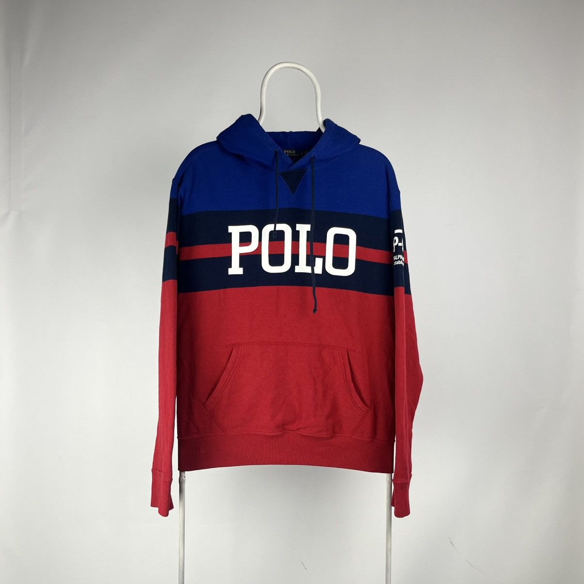 Polo Ralph Lauren - Vintage Ralph Lauren P-93 Established 67 Hoodie Rare Y2K Size US S / EU 44-46 / 1 - 1 Thumbnail
