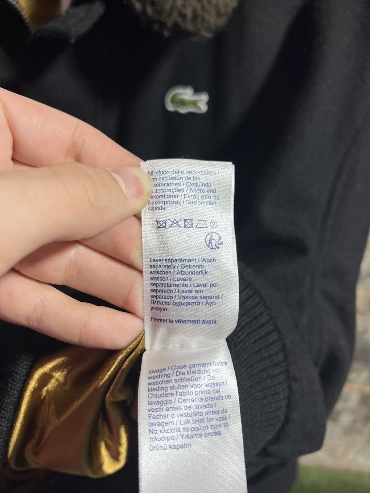 Lacoste × Supreme Supreme x Lacoste Wool Bomber Size US M / EU 48-50 / 2 - 4 Thumbnail