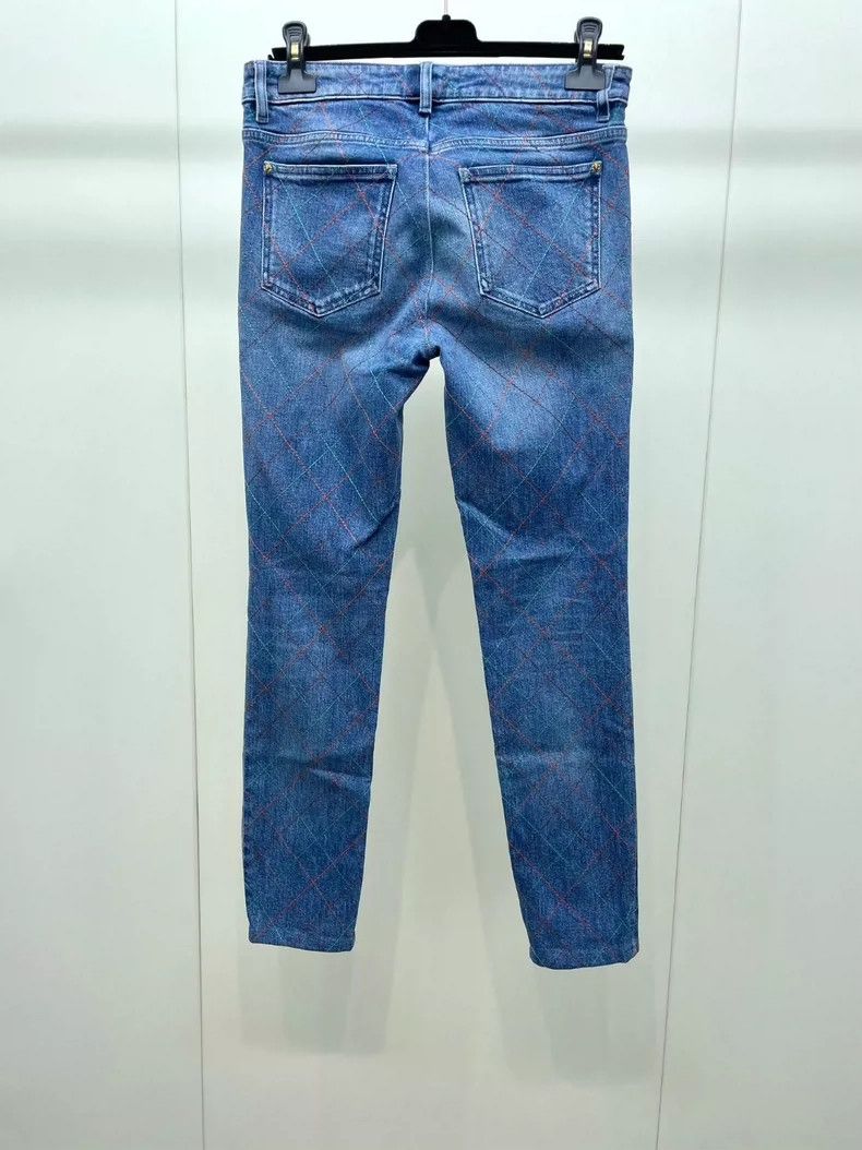 Chanel Chanel Colorful diamond jeans Size 25" / US 0 / IT 36 - 2 Thumbnail