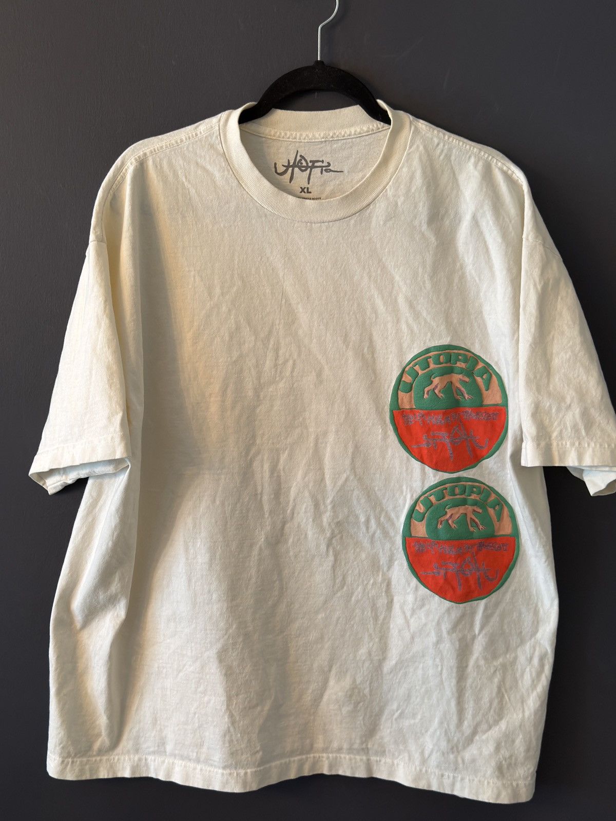 Travis Scott Cactus Jack by Travis Scott B3 Utopia T-Shirt Size US XL / EU 56 / 4 - 1 Thumbnail
