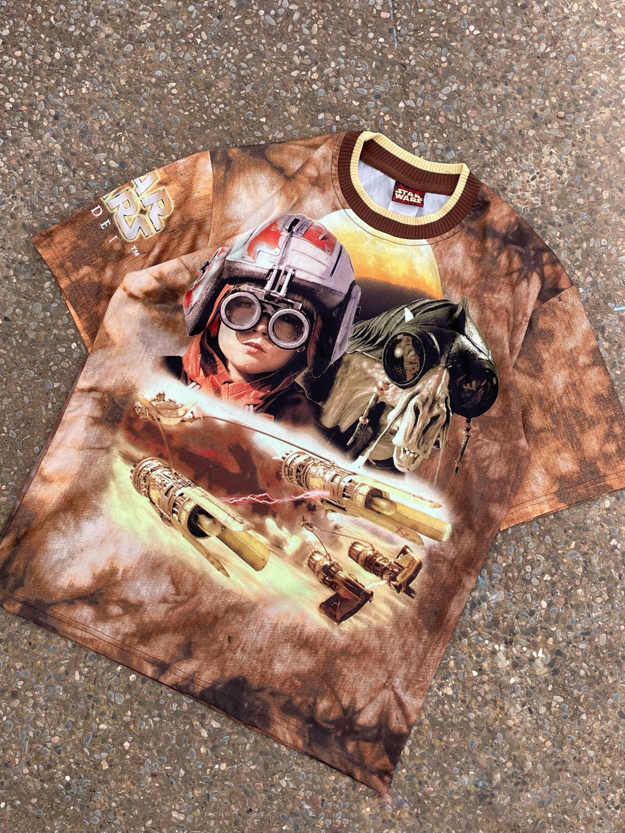 1999 Star Wars Episode One All Over Print Jersey Shirt