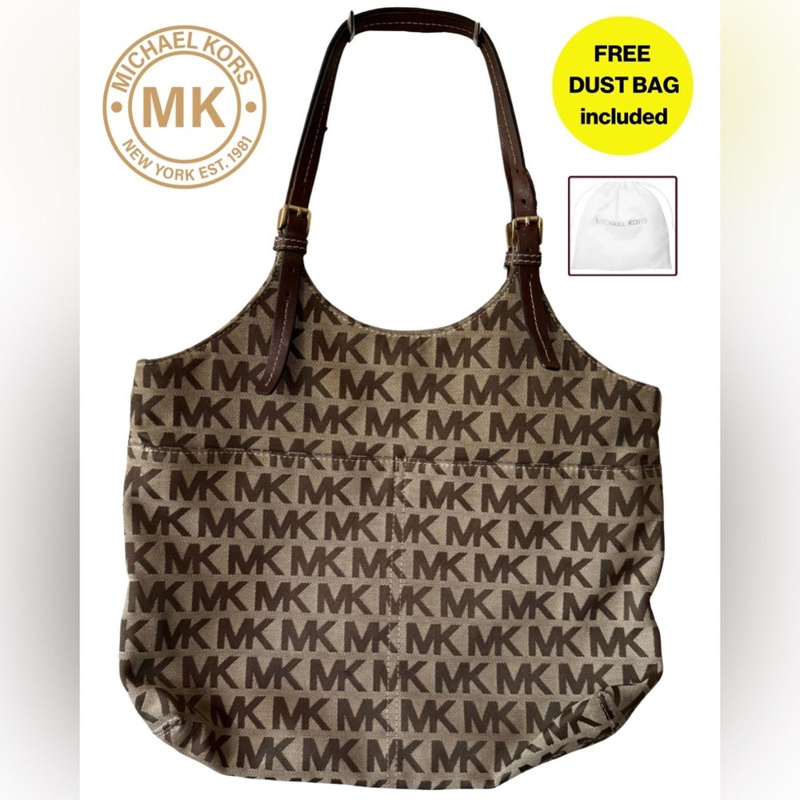 Michael Kors 🌟MICHAEL KORS🌟 Signature MK Logo Shoulder Bag Size ONE SIZE - 1 Thumbnail