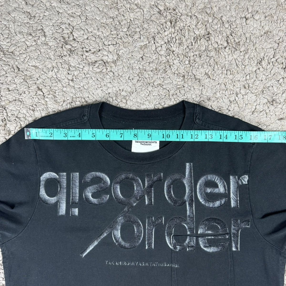 Takahiromiyashita The Soloist. Vintage Takahiromiyashita TheSoloist Disorder Order T-shirt Size US M / EU 48-50 / 2 - 14 Thumbnail