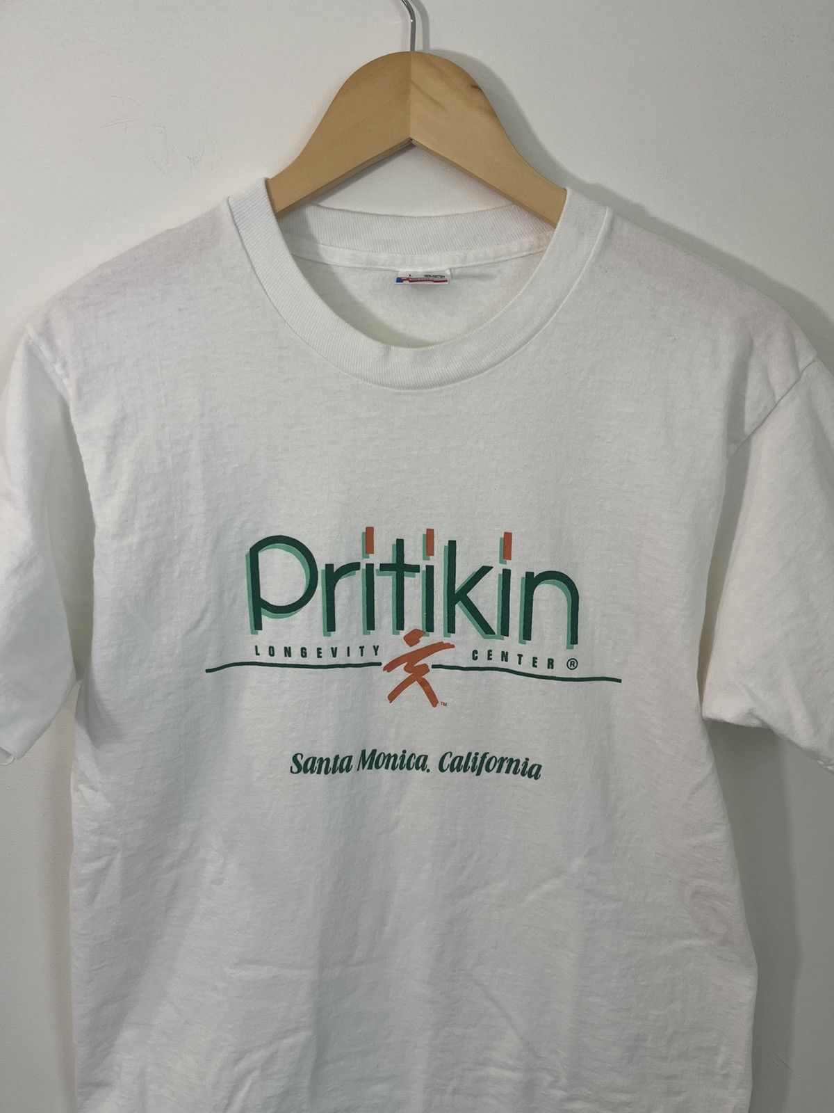 Vintage Single Stitch Santa Monica California Vintage Tee Size US L / EU 52-54 / 3 - 1 Thumbnail