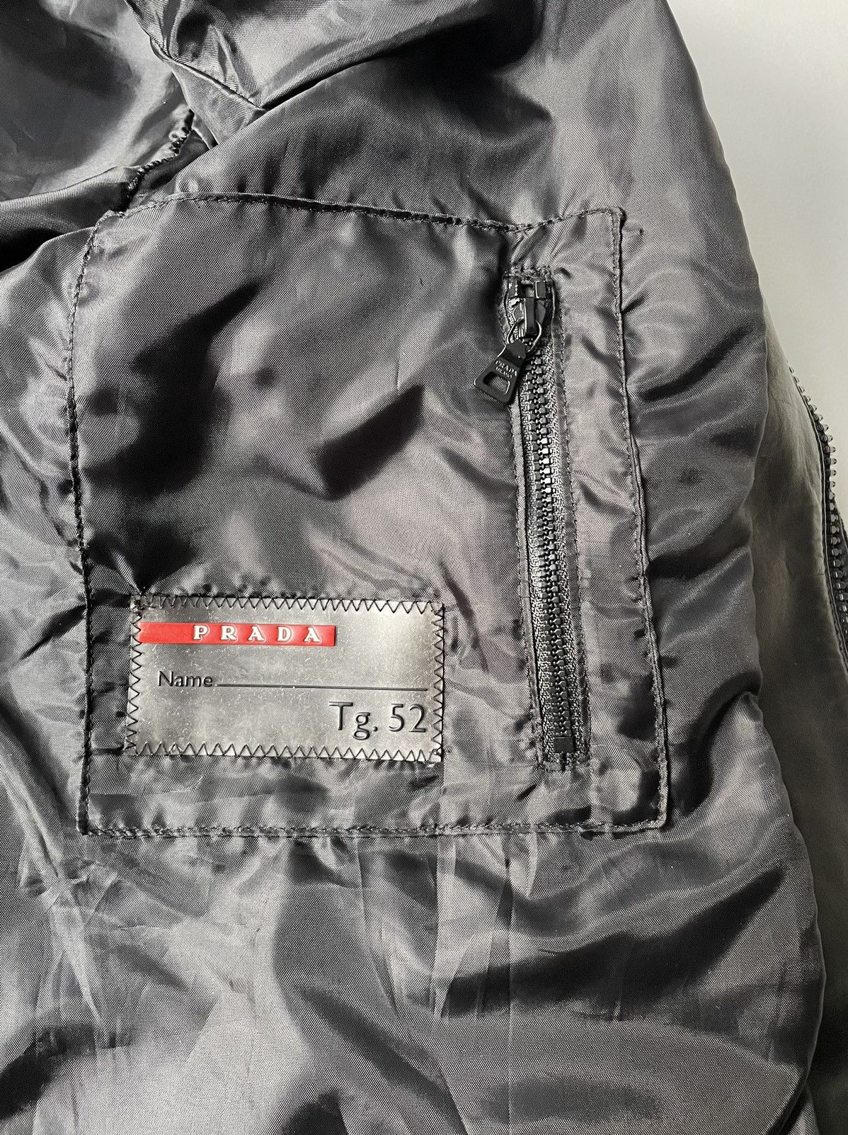 Prada S/S 07 Leather Motorcycle Jacket Size US M / EU 48-50 / 2 - 15 Thumbnail