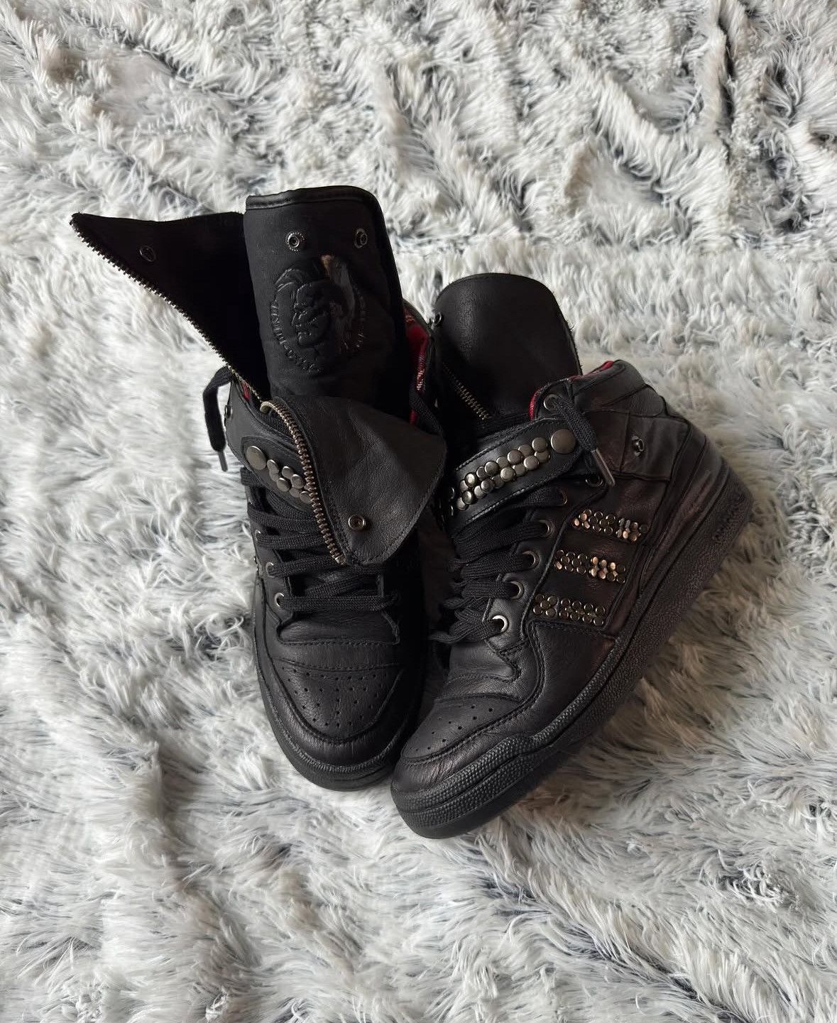 Adidas × Diesel Adidas x Diesel F/W11 - Forum Mid Lea Sneaker