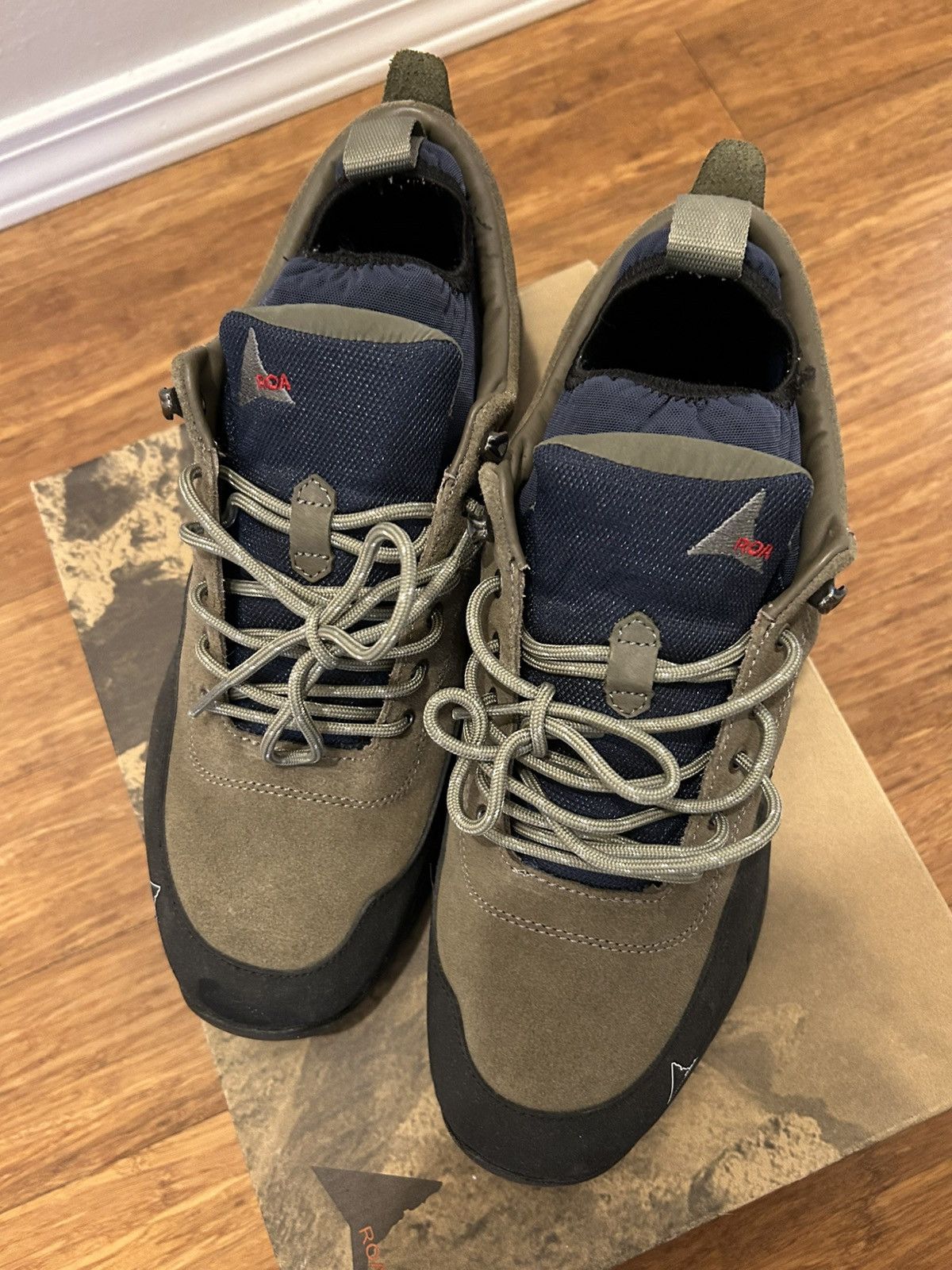 ROA ROA Neal Sneakers - Grey Blue - size 12 (45) Size US 12 / EU 45 - 4 Thumbnail