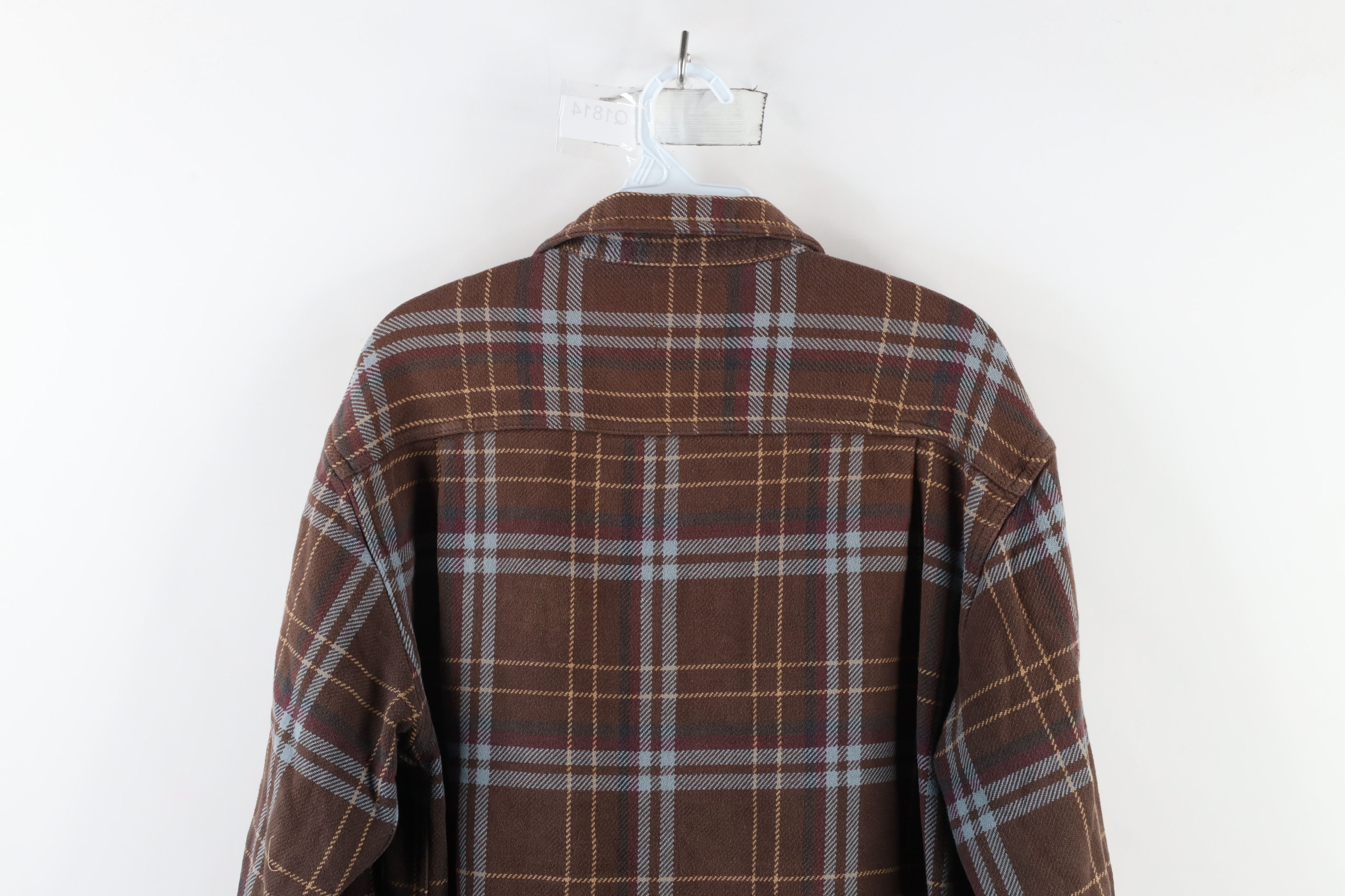 Vintage Vintage 90s Streetwear Heavyweight Flannel Button Shirt Size US M / EU 48-50 / 2 - 12 Thumbnail