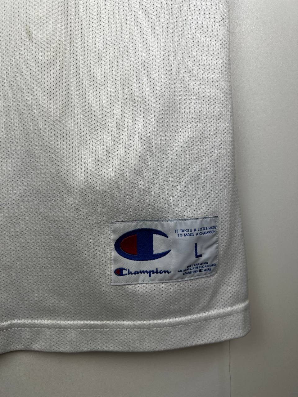 Champion × Vintage Sixers Iverson Champion NBA jersey t-shirts size L Size US L / EU 52-54 / 3 - 8 Thumbnail