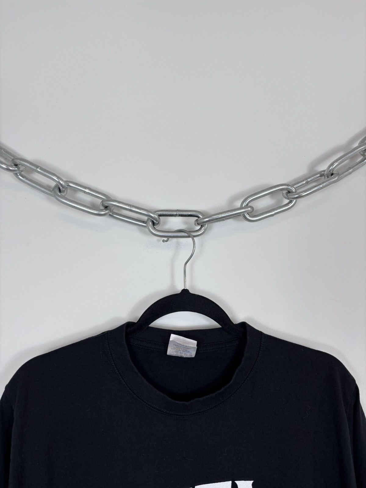 Anti Social Social Club Anti Social Social Club Big Logo Hype Black T-Shirt Tee Size US L / EU 52-54 / 3 - 4 Thumbnail