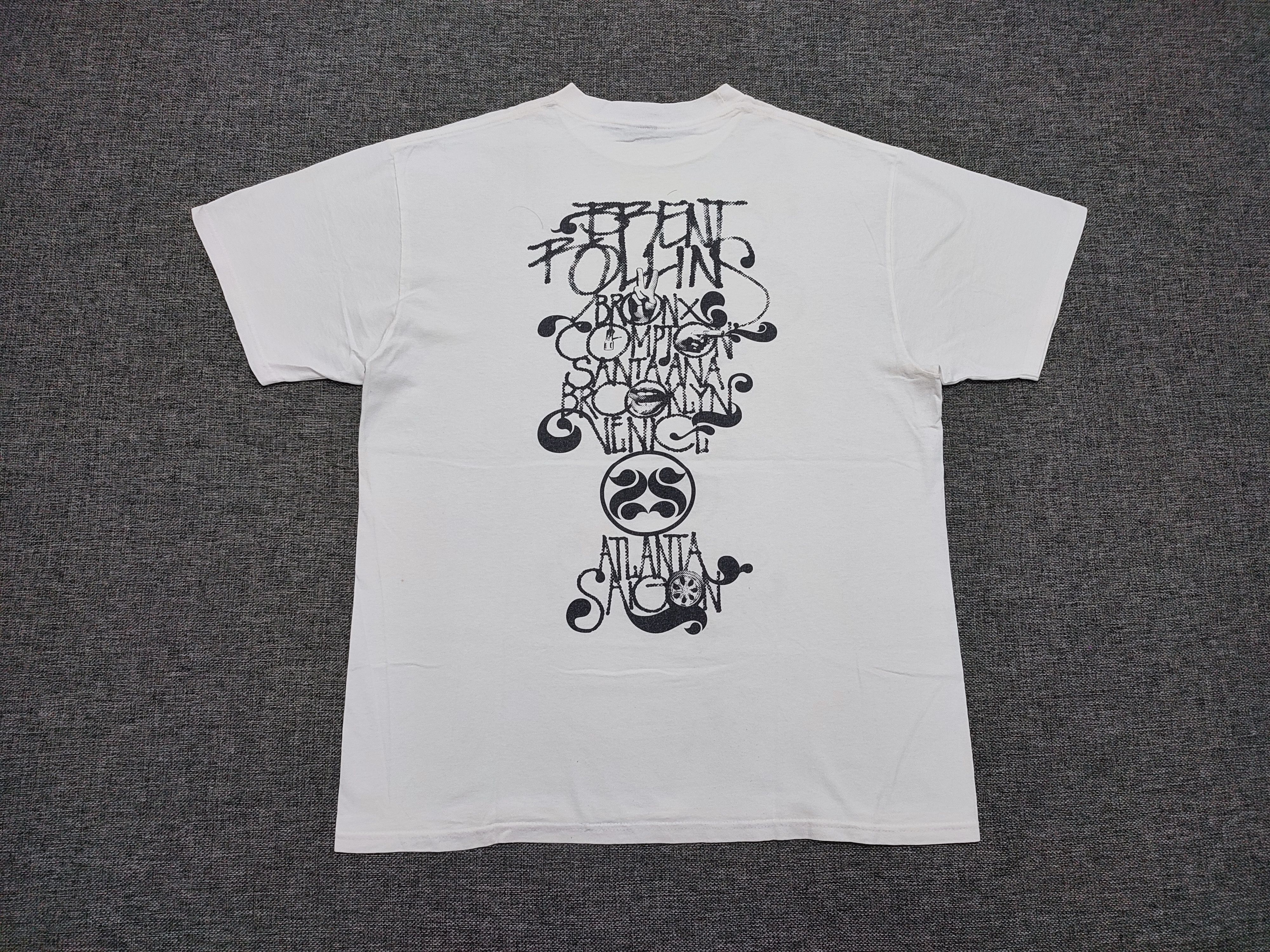 Stussy × Vintage Stussy x Brent Rollins World Tour Tee Size US L / EU 52-54 / 3 - 2 Thumbnail