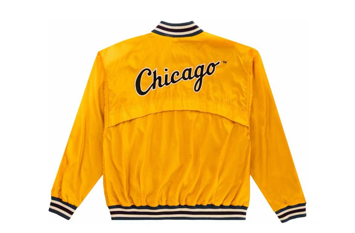Eric Emanuel × MLB White Sox x Eric Emanuel MLB Nylon Yellow windbreaker large Size US L / EU 52-54 / 3 - 2 Thumbnail