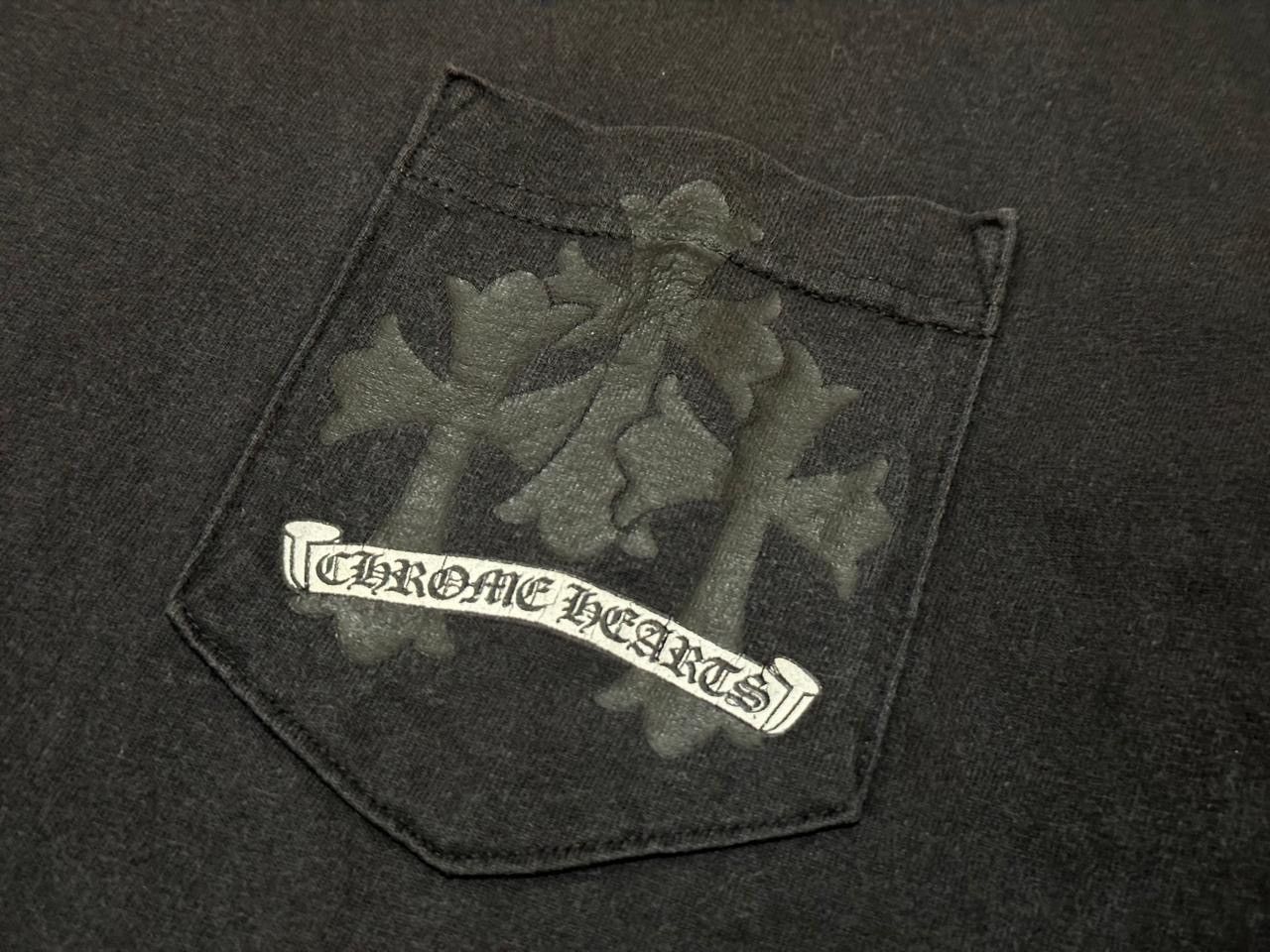 Chrome Hearts Rare Vintage Chrome Hearts Cemetry Logo Long Sleev Size US L / EU 52-54 / 3 - 7 Thumbnail