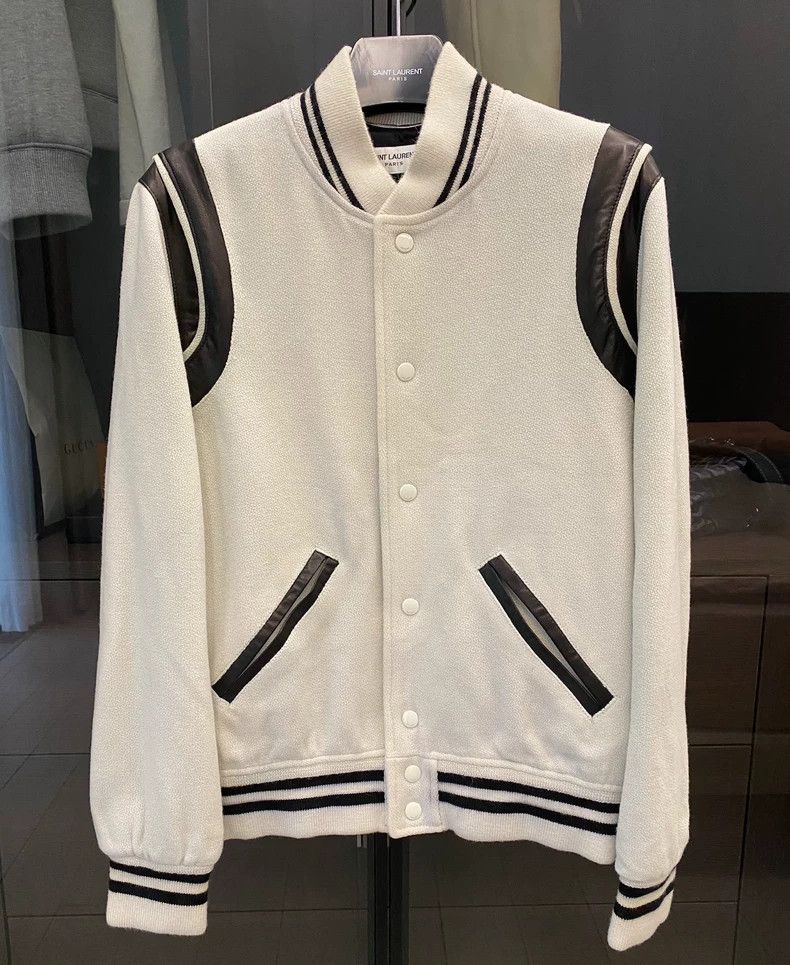 Saint Laurent Paris saint Laurent paris22 autumn and winter beige patchwork wo Size US S / EU 44-46 / 1 - 1 Thumbnail