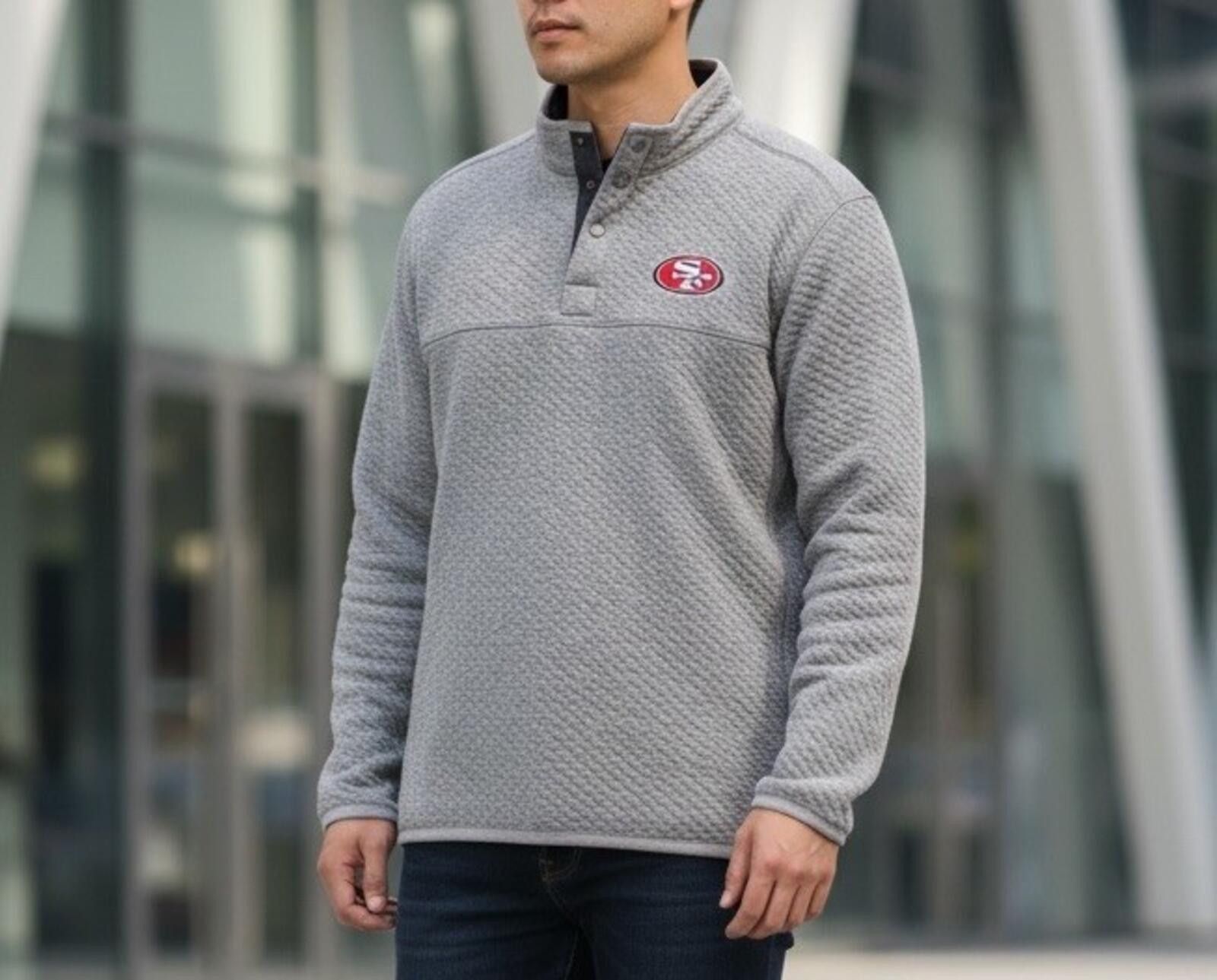 Tommy Bahama Tommy Bahama Men’s XL Black Pullover Sweater 49ers NFL Size ONE SIZE - 1 Thumbnail