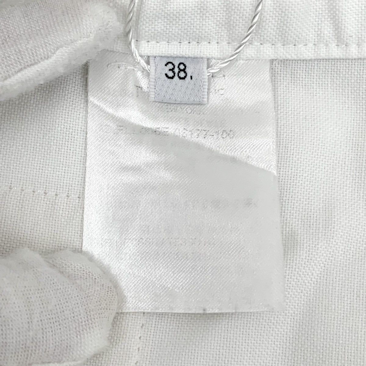Thom Browne Thom Browne White Cotton Collared Long Sleeve Shirt K26WX Size M / US 6-8 / IT 42-44 - 7 Thumbnail