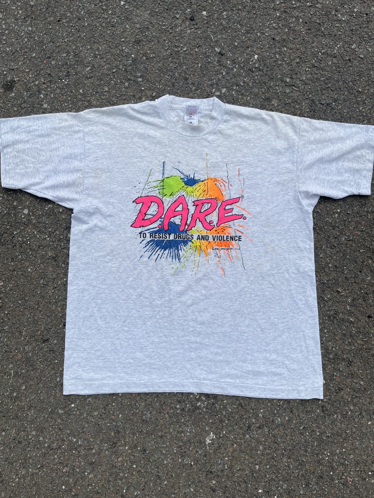 Vintage 1994 Dare T Shirt Vintage Size US XL / EU 56 / 4 - 1 Thumbnail