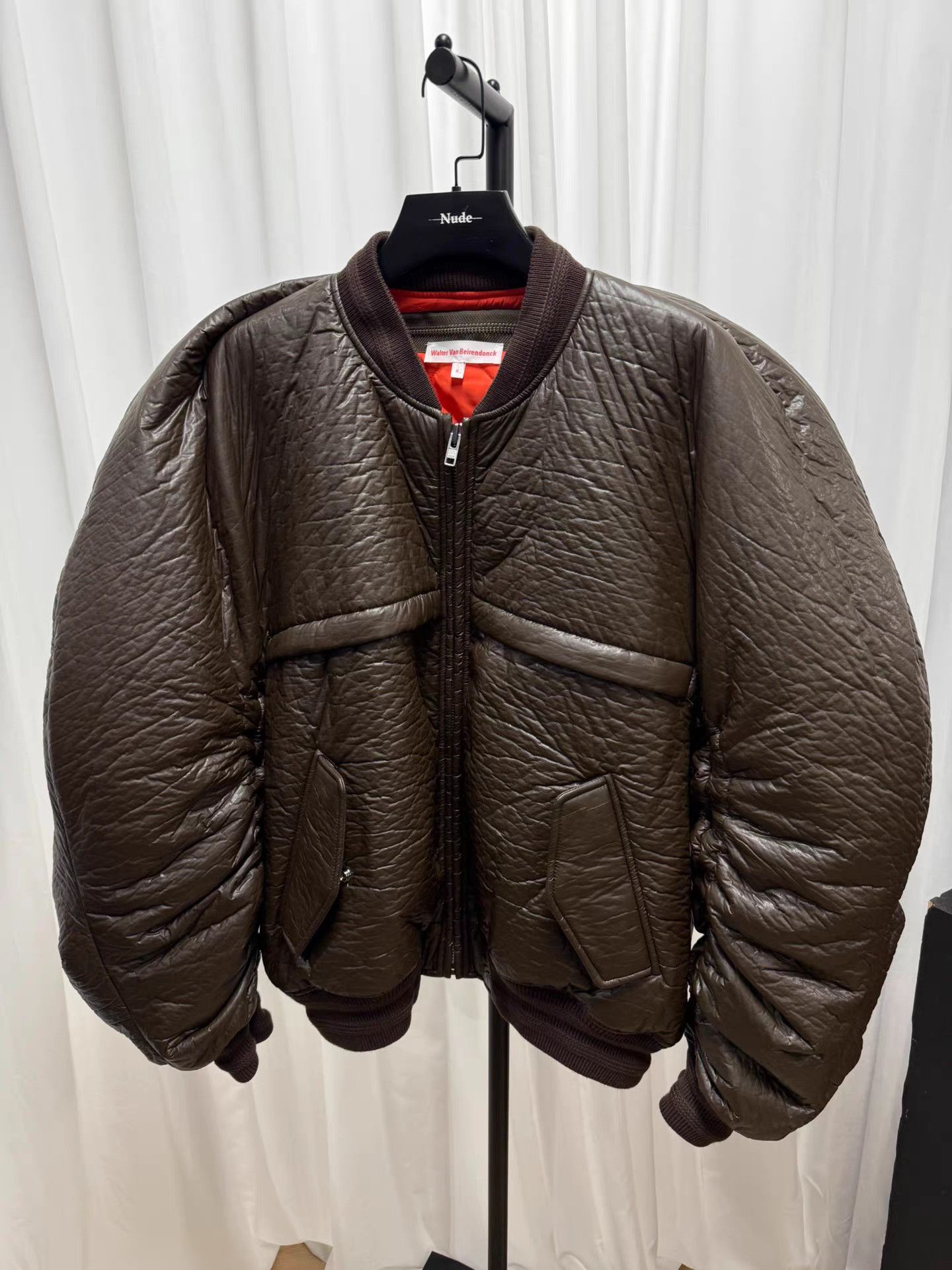 Walter Van Beirendonck Walter van beirendonck Oversized Curved Bomber K20 Size US M / EU 48-50 / 2 - 1 Thumbnail